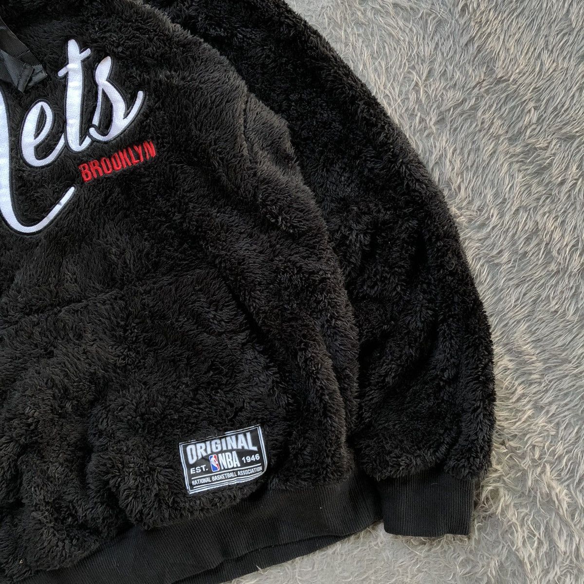 NBA Hoodie Sherpa NBA Brooklyn Nets Size US M / EU 48-50 / 2 - 4 Thumbnail
