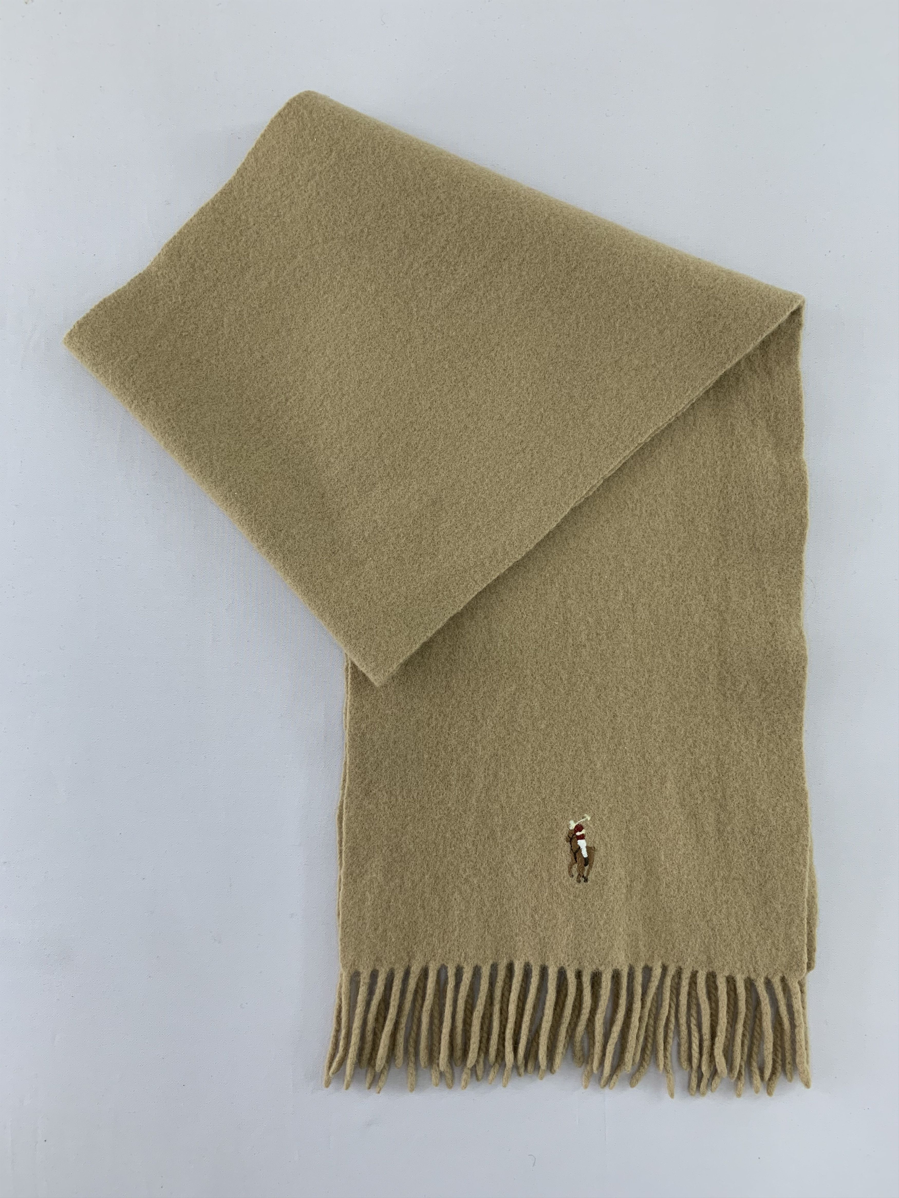Polo Ralph Lauren Polo Ralph Lauren Scarf Wool Muffler Neck Wrap BL4221 Size ONE SIZE - 2 Thumbnail