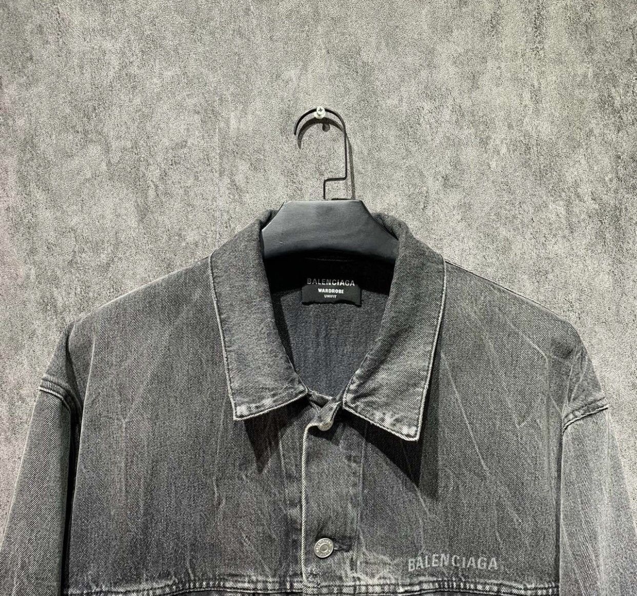 Balenciaga Balenclaga back dissolved denim jacket2412-Nextarrow Size US M / EU 48-50 / 2 - 5 Thumbnail