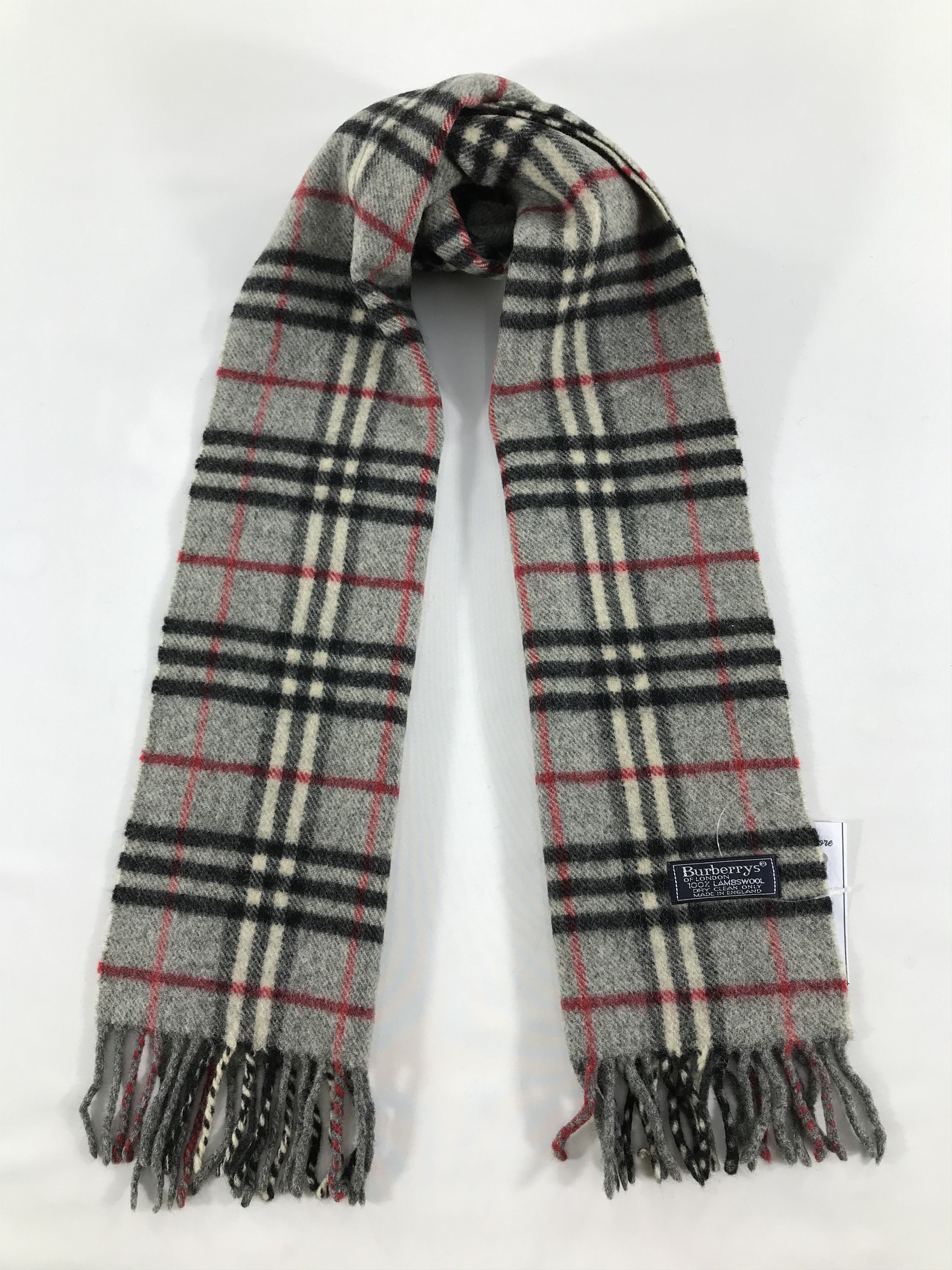Burberry Vintage Burberry Scarf/Muffler/Neckwear MF1455 Size ONE SIZE - 1 Thumbnail