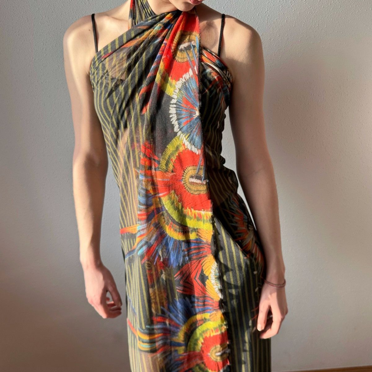 Jean Paul Gaultier Jean Paul Gaultier Soleil Dreamcatcher Pareo Mesh Dress Top Size XS / US 0-2 / IT 36-38 - 1 Thumbnail