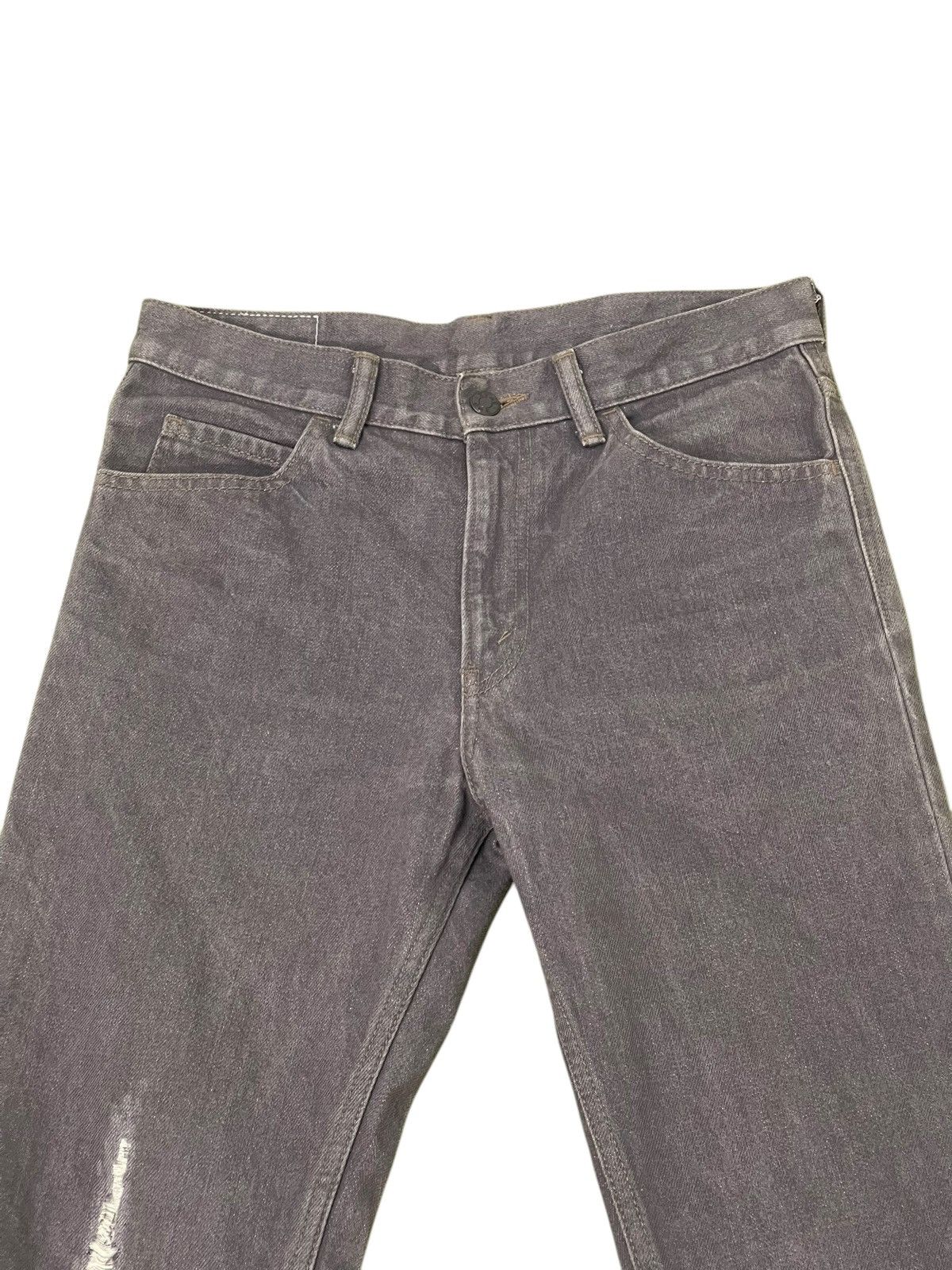 Japanese Brand Flare Jeans Stabilizer Distress Boot Cut 1🟦3 Size US 29 - 8 Thumbnail