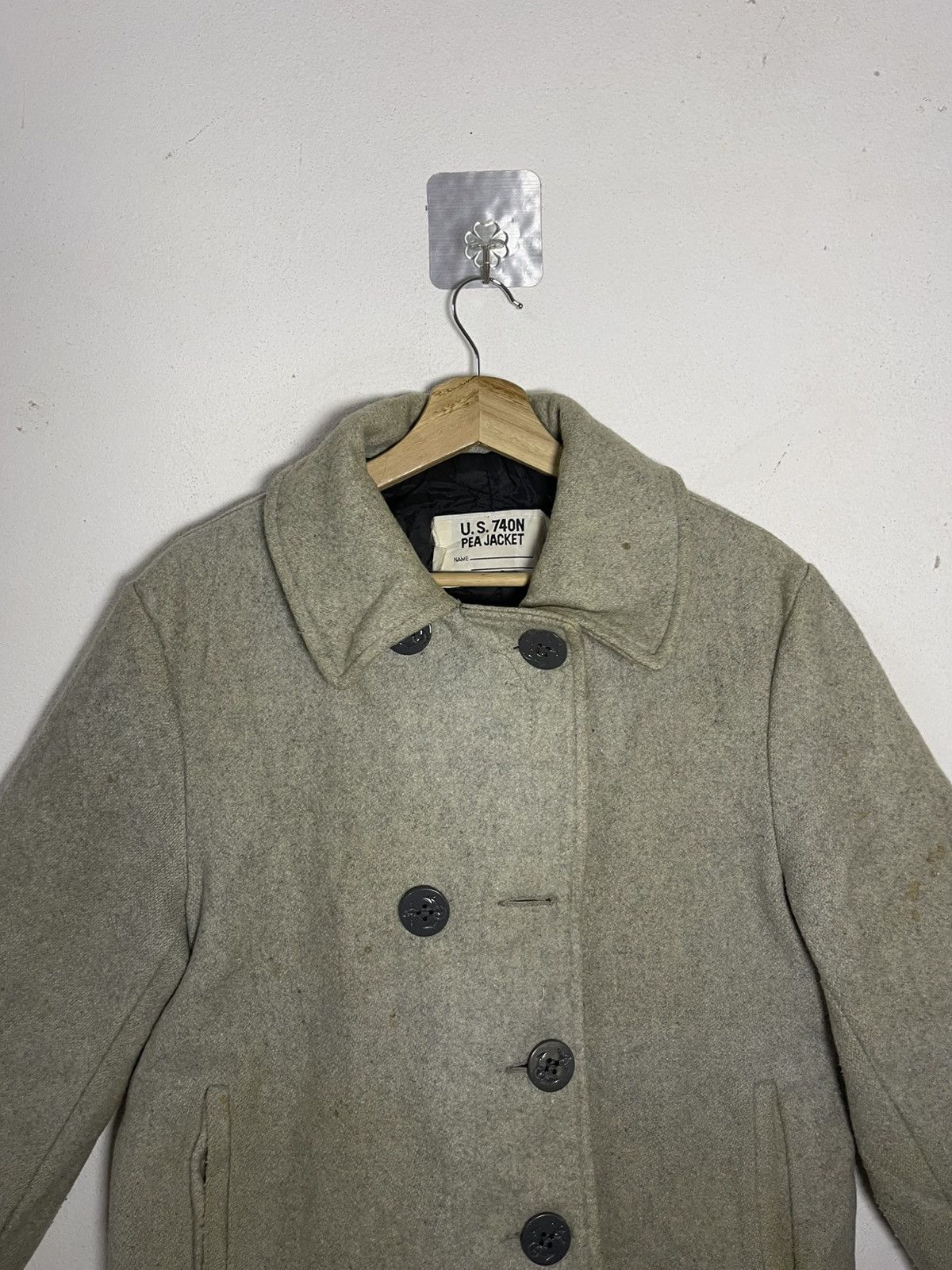 Schott Vintage Schott U.S. 740N Pea Jacket Size US M / EU 48-50 / 2 - 2 Thumbnail
