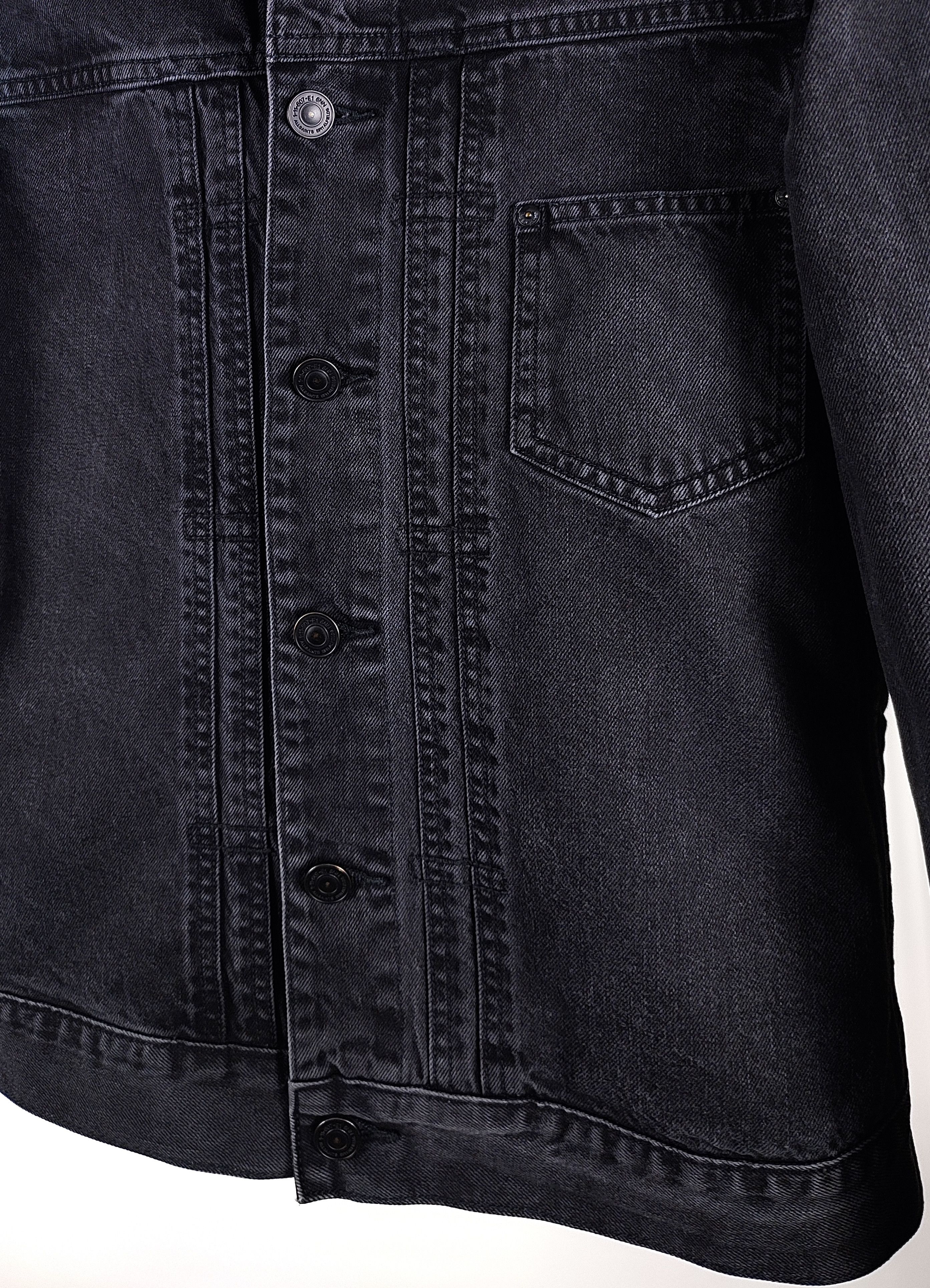 Allsaints Allsaints Baroda Black Denim Jacket Size US M / EU 48-50 / 2 - 9 Thumbnail