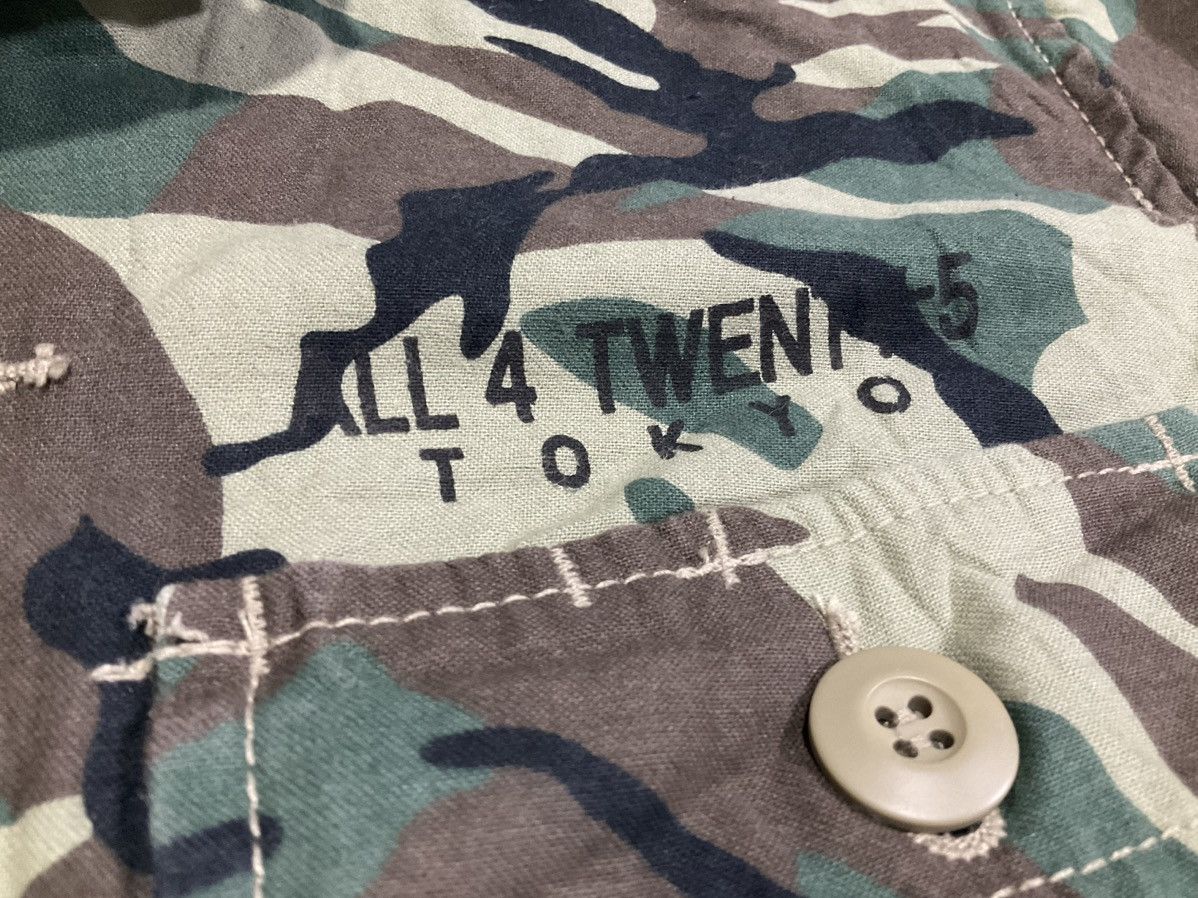 Hysteric Glamour × Japanese Brand × Seditionaries 🔥Sick Y2K Spiral Girl Camo Cropped Jacket Size US M / EU 48-50 / 2 - 4 Thumbnail