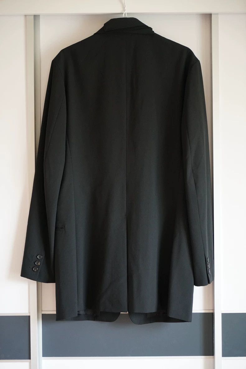 Yohji Yamamoto Yohji Yamamoto Yohji Yamamoto Black Double Pocket Blazer Size US M / EU 48-50 / 2 - 3 Thumbnail