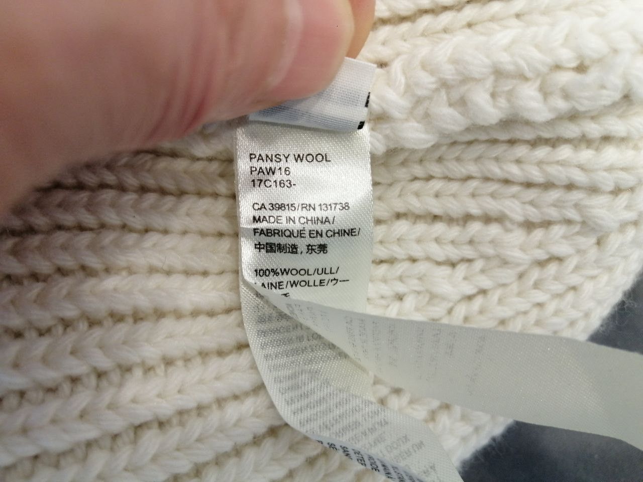 Acne Studios Acne Studios LARGE FACE LOGO BEANIE Size ONE SIZE - 7 Thumbnail