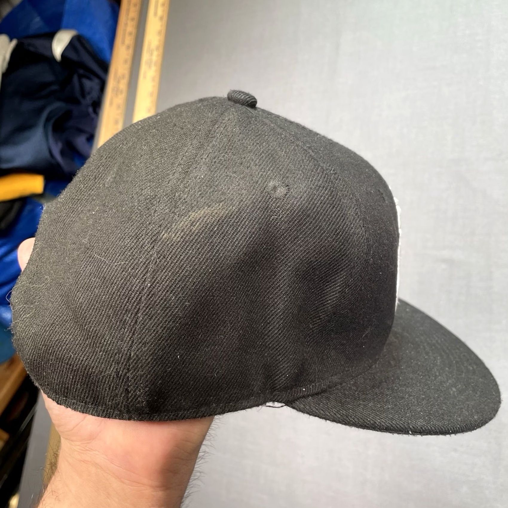 Vintage Fall Out Boy Fall Out Hat One Size Adjustable Black Baseball Cap 2013 Tour FOB Size ONE SIZE - 5 Thumbnail
