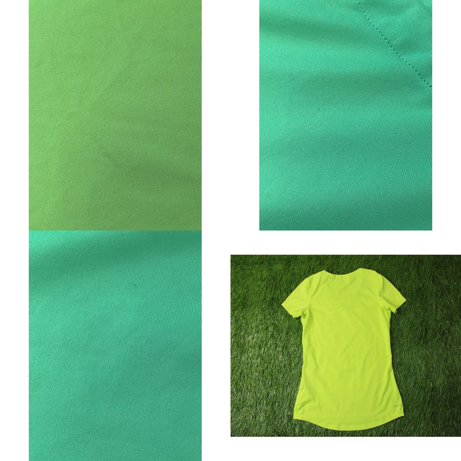 Nike NIKE PRO DRI-FIT 2014 WOMEN COMPRESSION SHIRT JERSEY T-SHIRT TEE ORIGINAL SIZE M Mint Woman Jersey T-Shirt Nike Womens M XS? Size M / US 6-8 / IT 42-44 - 9 Thumbnail