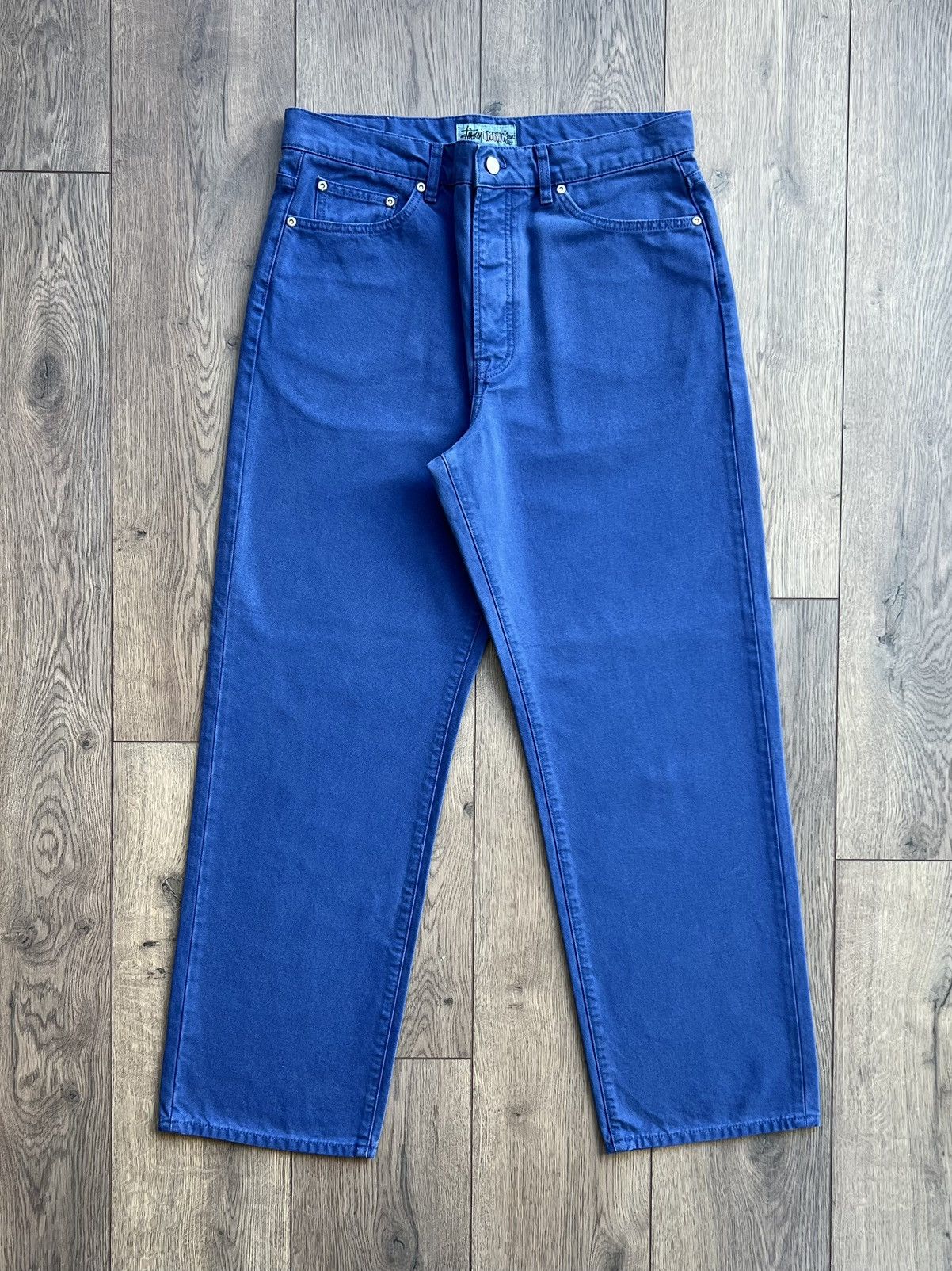 Stussy Stussy Classic Jean Canvas Baja Blue 34 Size US 34 / EU 50 - 1 Thumbnail