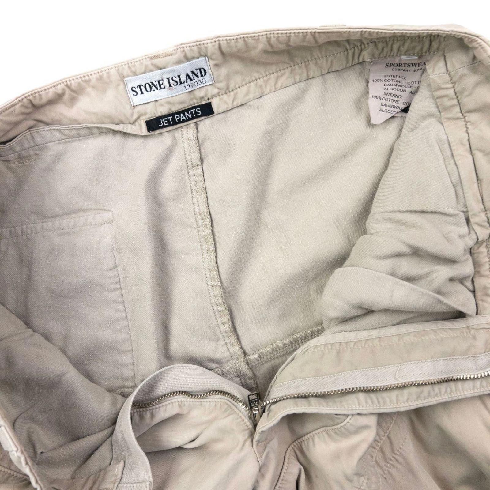 Stone Island Vintage 2002 Stone Island Jet Pants Trousers Size W32 Size US 32 / EU 48 - 6 Thumbnail