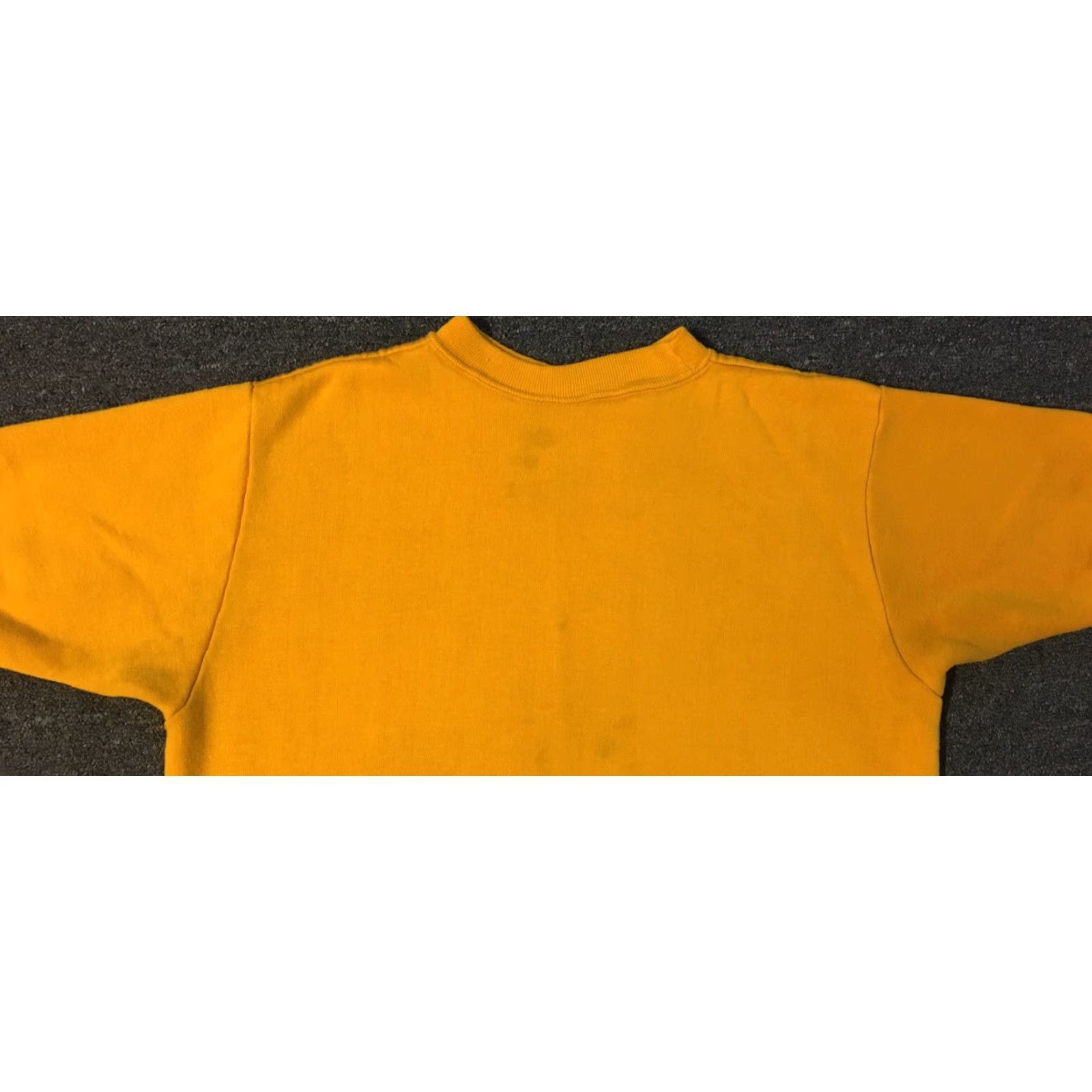 Vintage VINTAGE TownCraft Sweatshirt Shirt Mens M Yellow 60s 70s Grunge Distressed Short Sleeve USA Pep Surf Beach Retro 90s 80s Prints Size US M / EU 48-50 / 2 - 7 Thumbnail