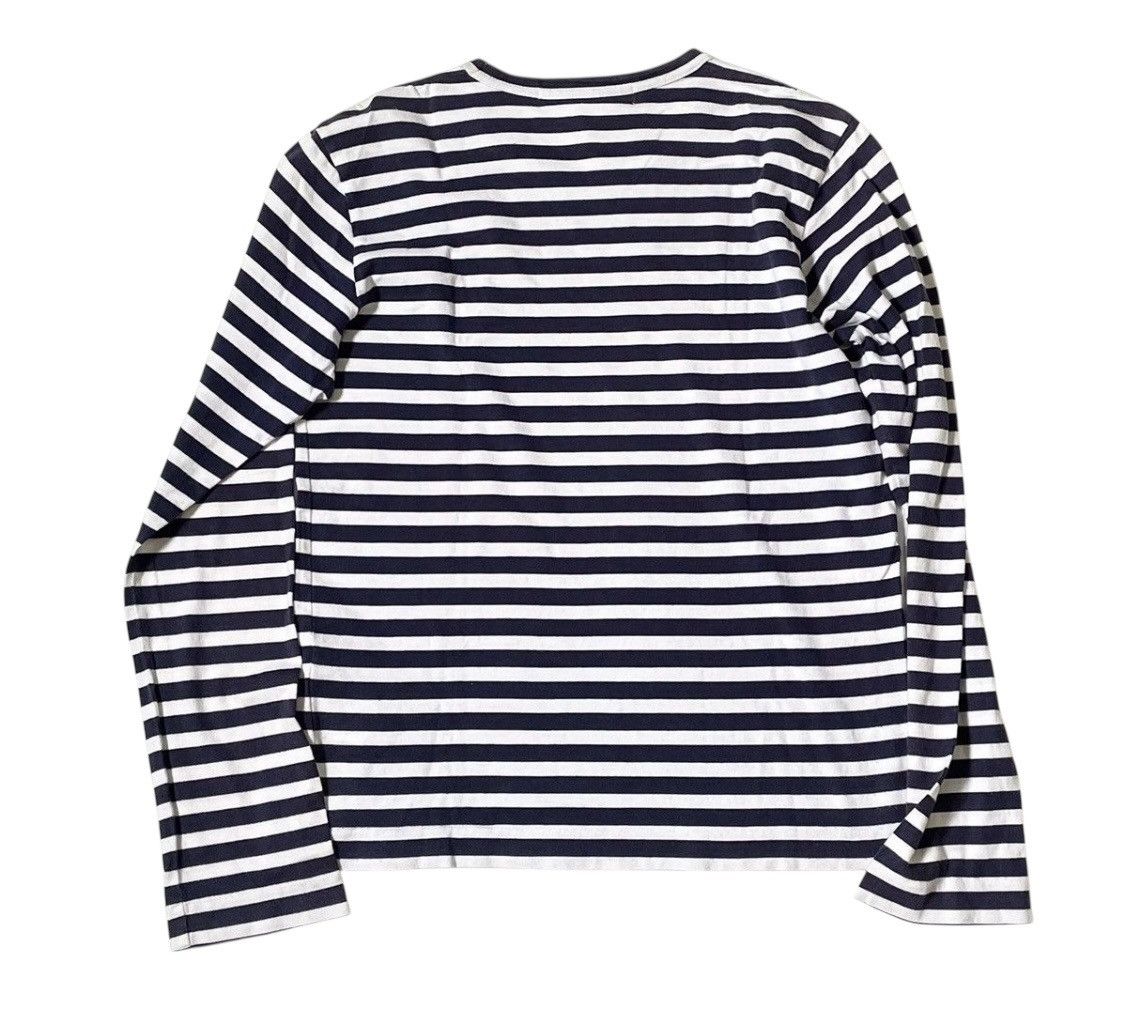 Comme des Garcons PLAY Cdg play AD2009 striped longsleeve Size US M / EU 48-50 / 2 - 7 Thumbnail
