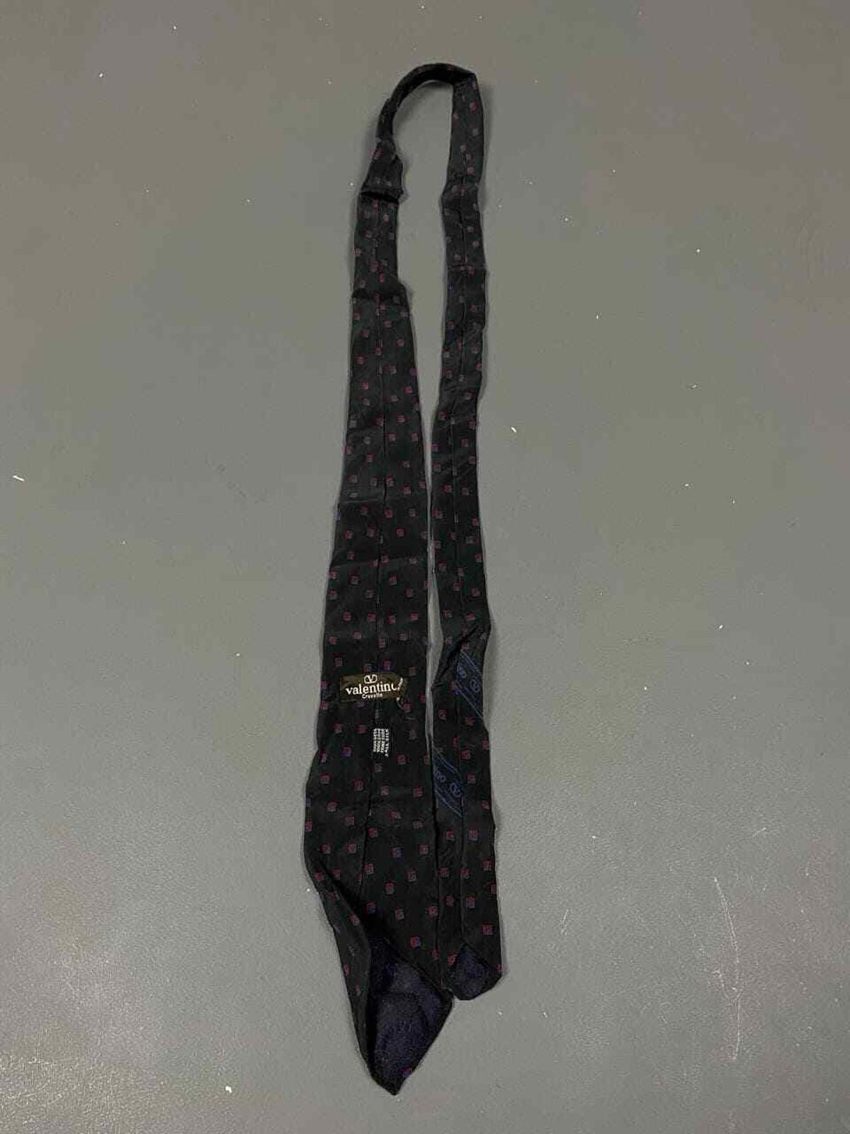 Valentino VALENTINO Cravate Vintage Rare Cravate Tie Made in Italy Size ONE SIZE - 6 Thumbnail