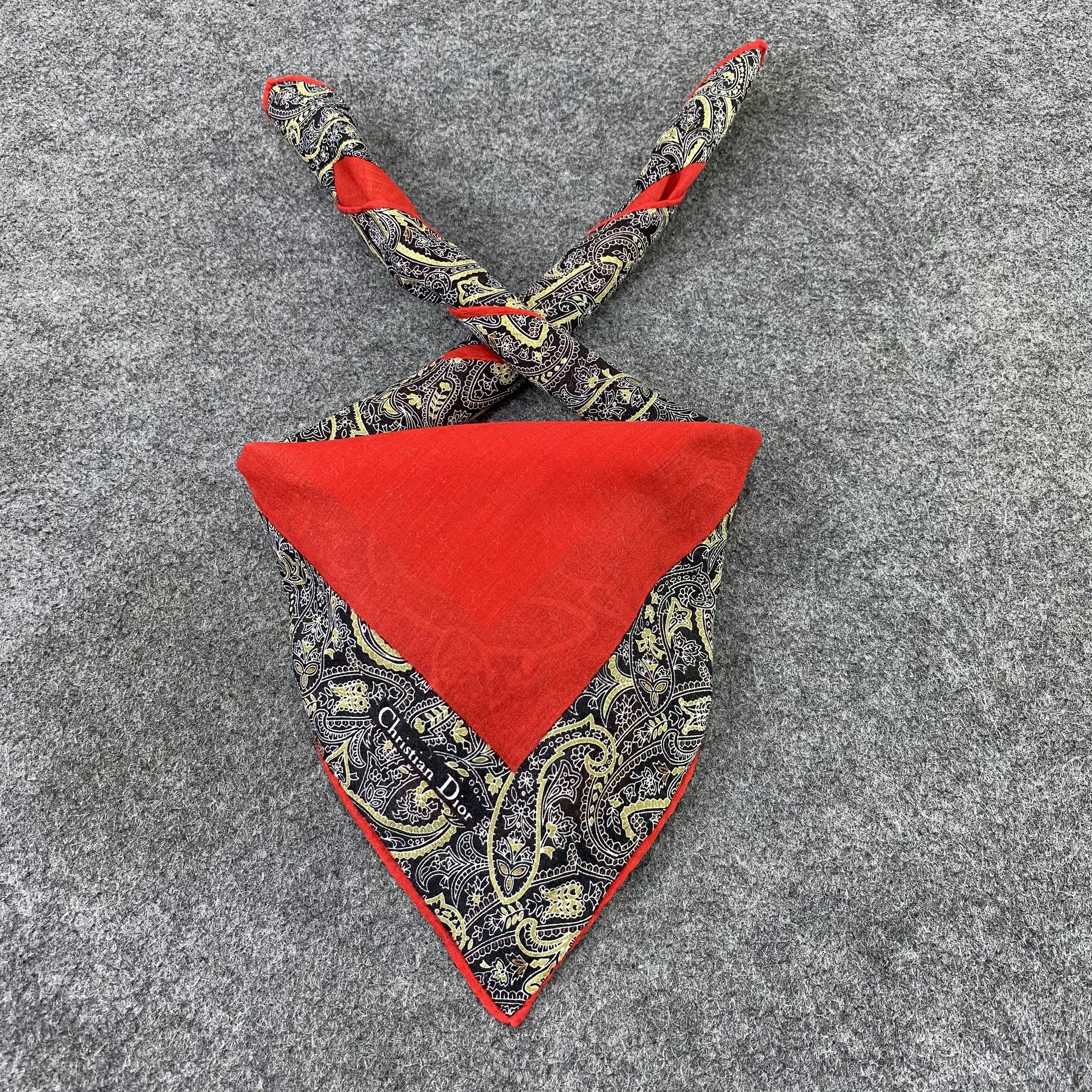 Other Christian Dior Handkerchief / Bandana / Neckerchief -B576 Size ONE SIZE - 2 Thumbnail