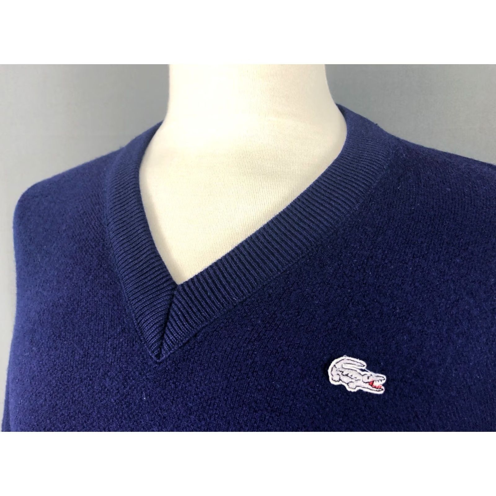 Lacoste Chemise Lacoste Pullover Wool Blend Blue Men Size US M / EU 48-50 / 2 - 6 Thumbnail