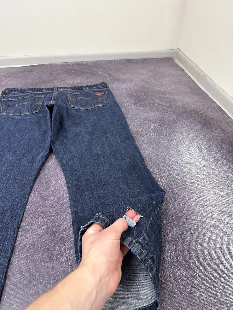 Dickies Vintage Dickies USA Baggy Opium Faded Work Bootcut Jeans Size US 38 / EU 54 - 5 Thumbnail