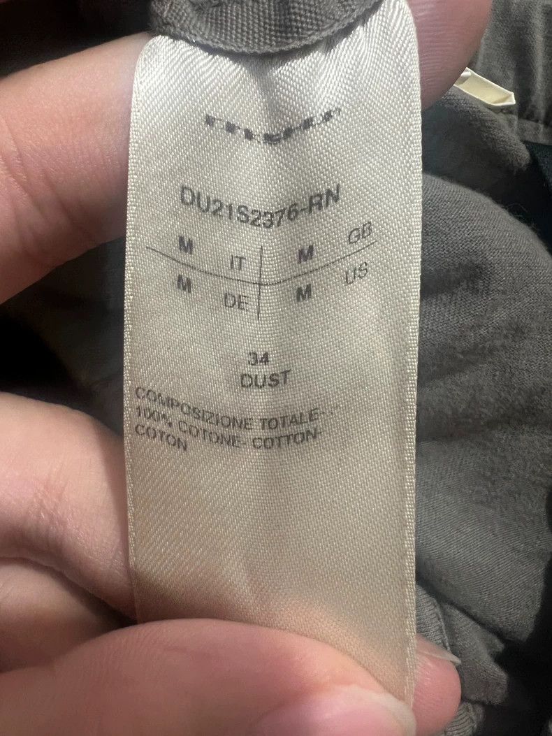 Rick Owens Rick owens size m Grey double-loop multi-pocket slacks pan Size US 30 / EU 46 - 5 Thumbnail