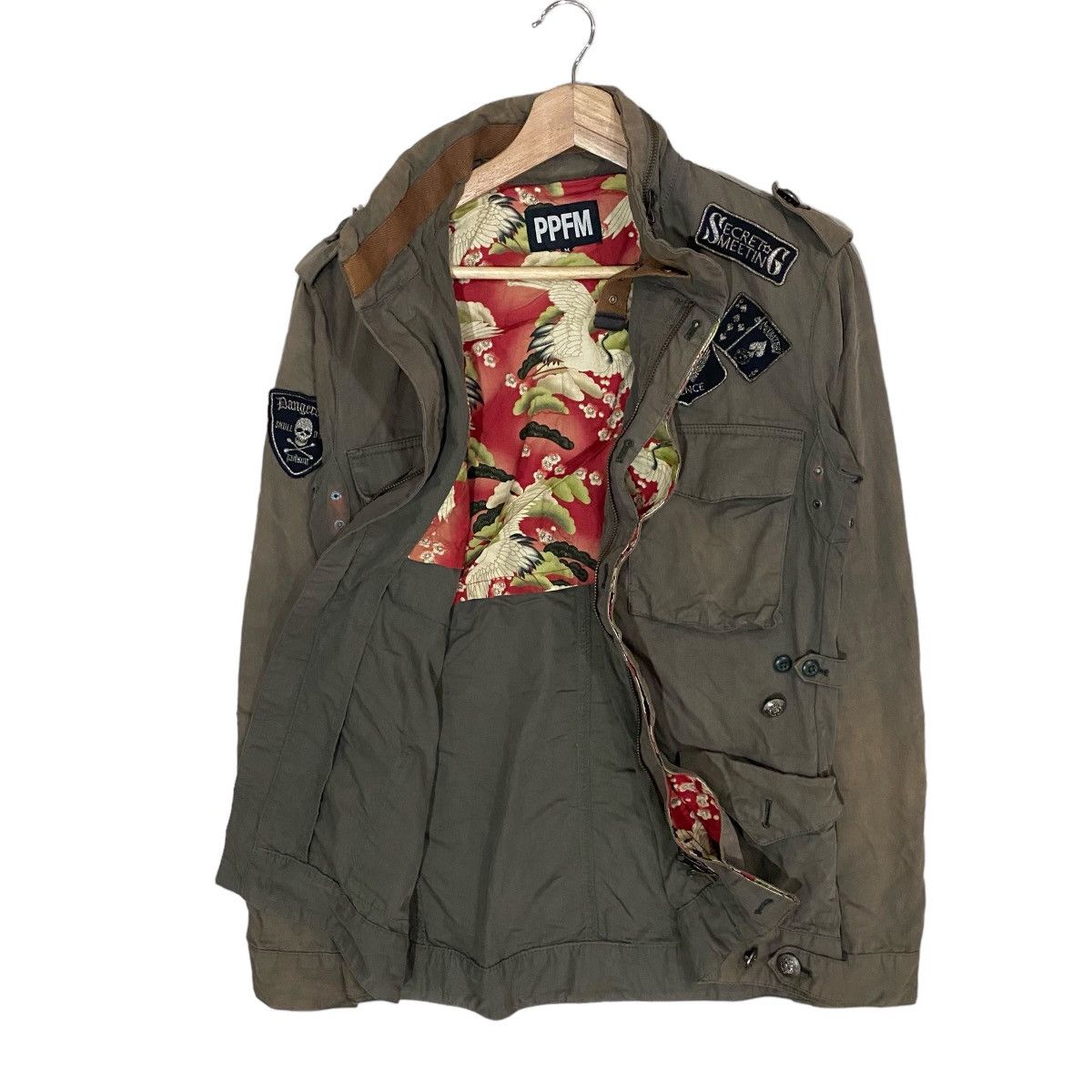 If Six Was Nine × PPFM 🔥VINTAGES PPFM SKULLS MILITARY PARKA JACKET Size US S / EU 44-46 / 1 - 1 Thumbnail