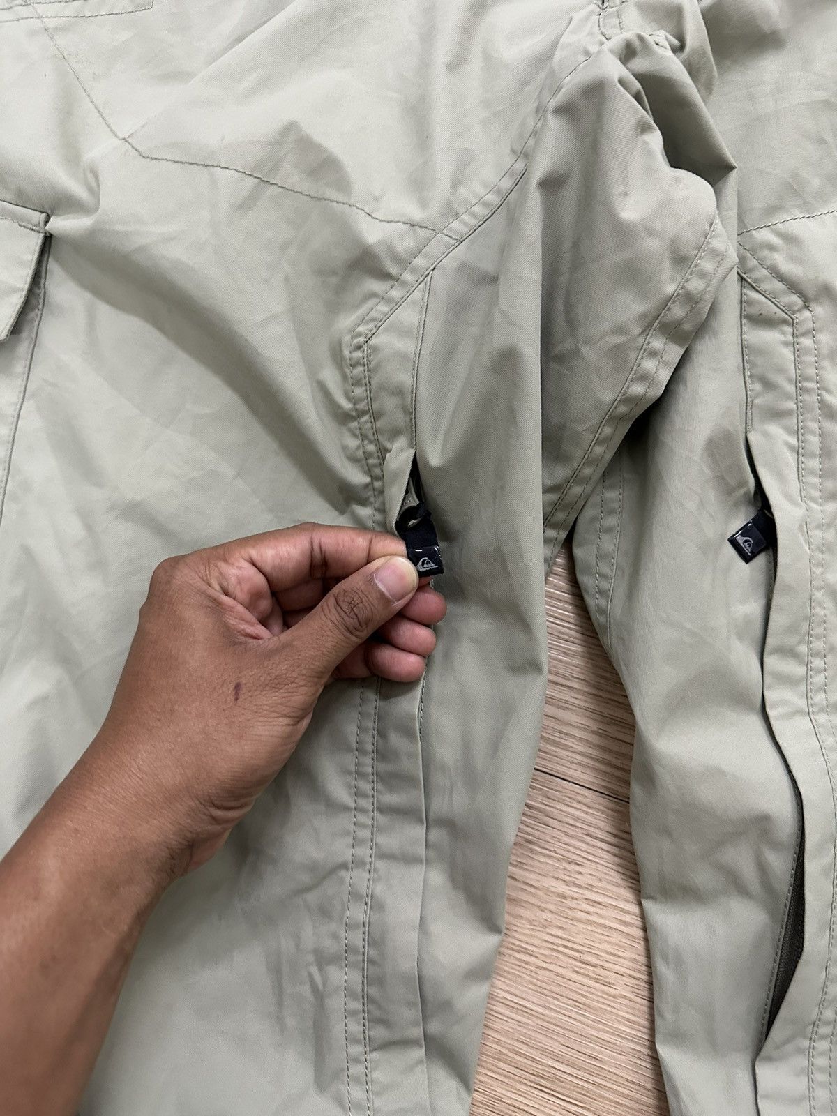 Beauty Beast × Quiksilver × Vintage Rare Vintage Quiksilver Gorpcore Baggy Parachute Pants Size US 33 - 9 Thumbnail