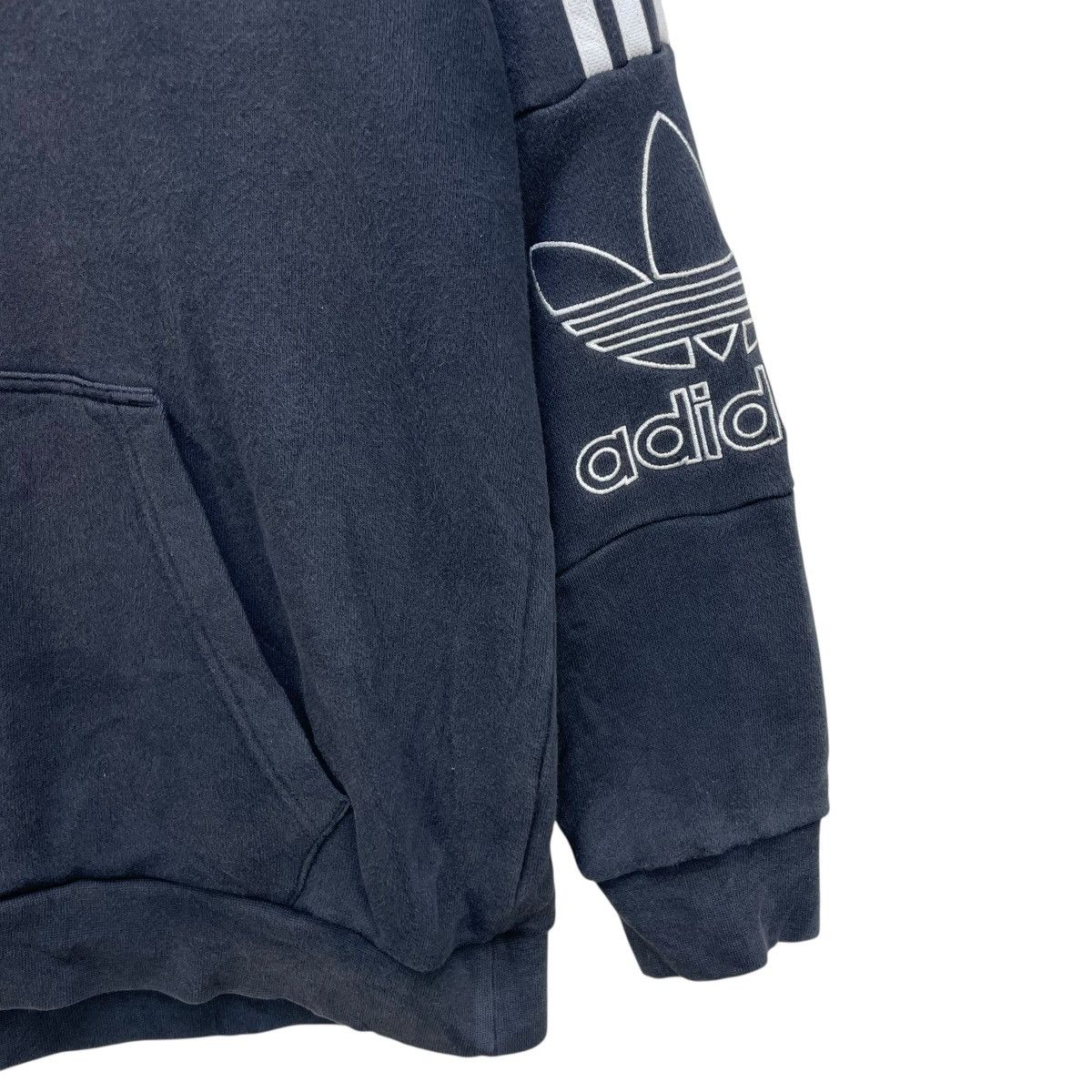 Adidas 💥Vintage Adidas Big Logo Pullover Hooded Size US M / EU 48-50 / 2 - 4 Thumbnail