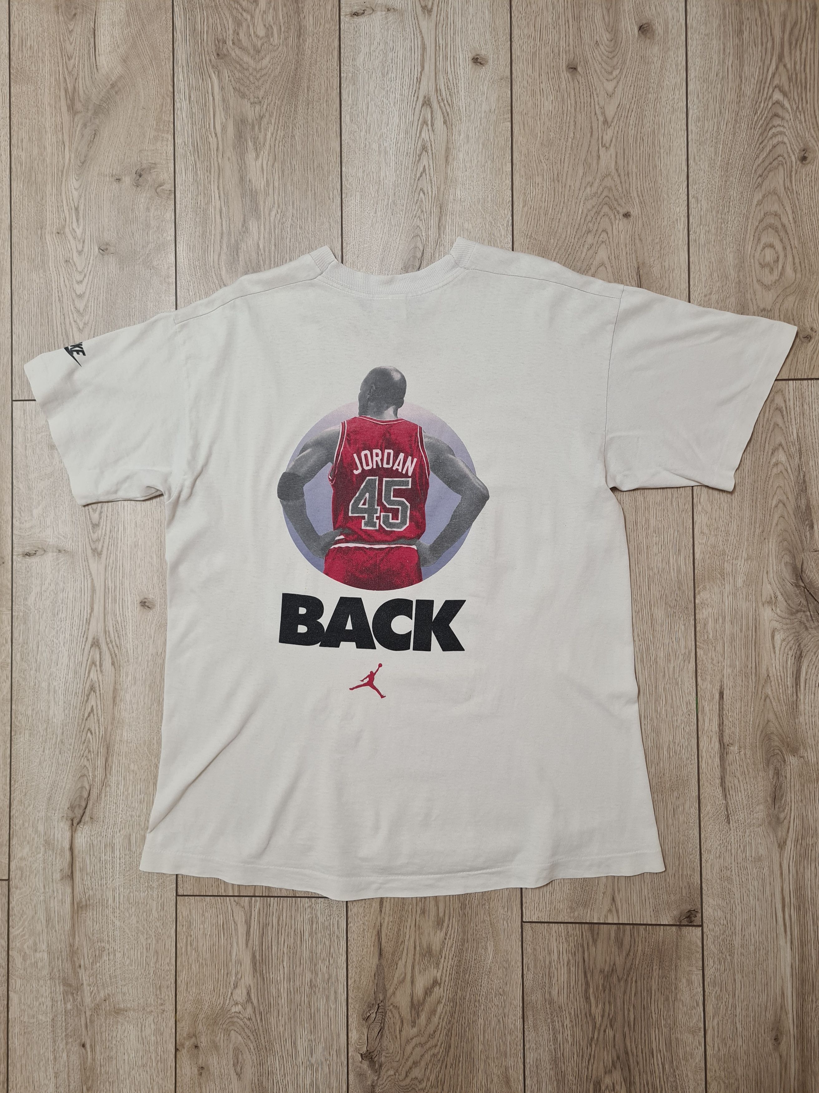 NBA VINTAGE NIKE MICHAEL JORDAN SHIRT AIR JORDAN 90s RETRO SHIRT Size US M / EU 48-50 / 2 - 2 Thumbnail