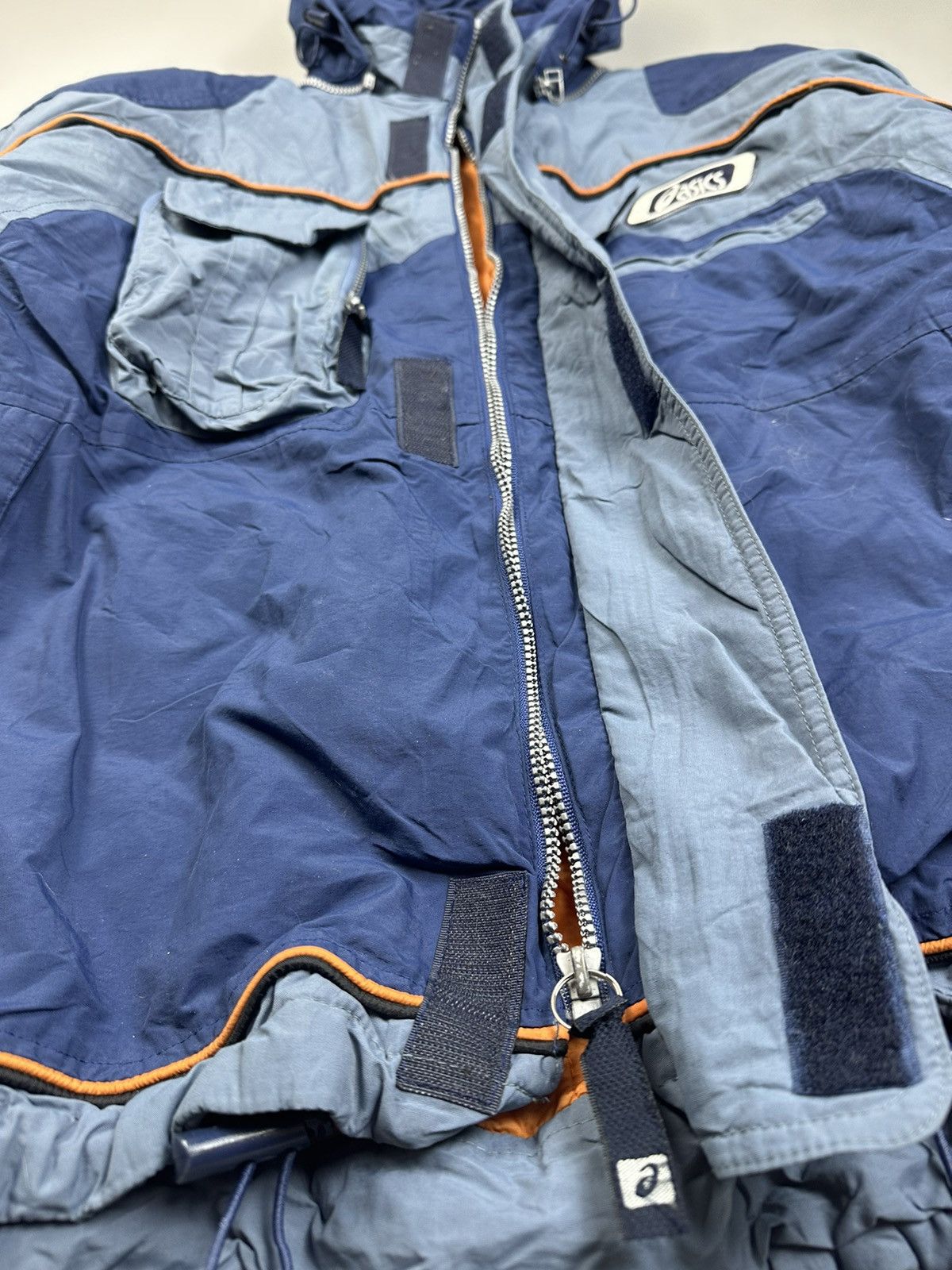Asics × Vintage Asics Vintage Polyamide Tracking Rain Jaket Size US M / EU 48-50 / 2 - 4 Thumbnail