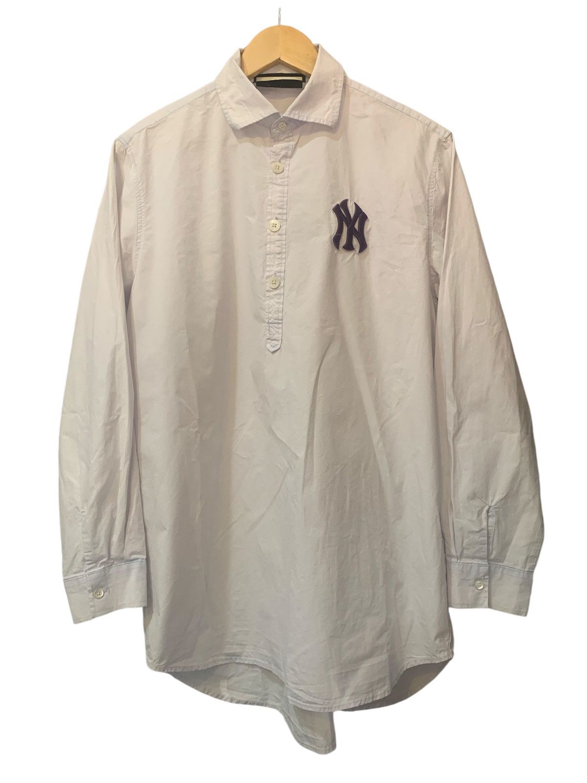 Gucci X New York Yankees button up
