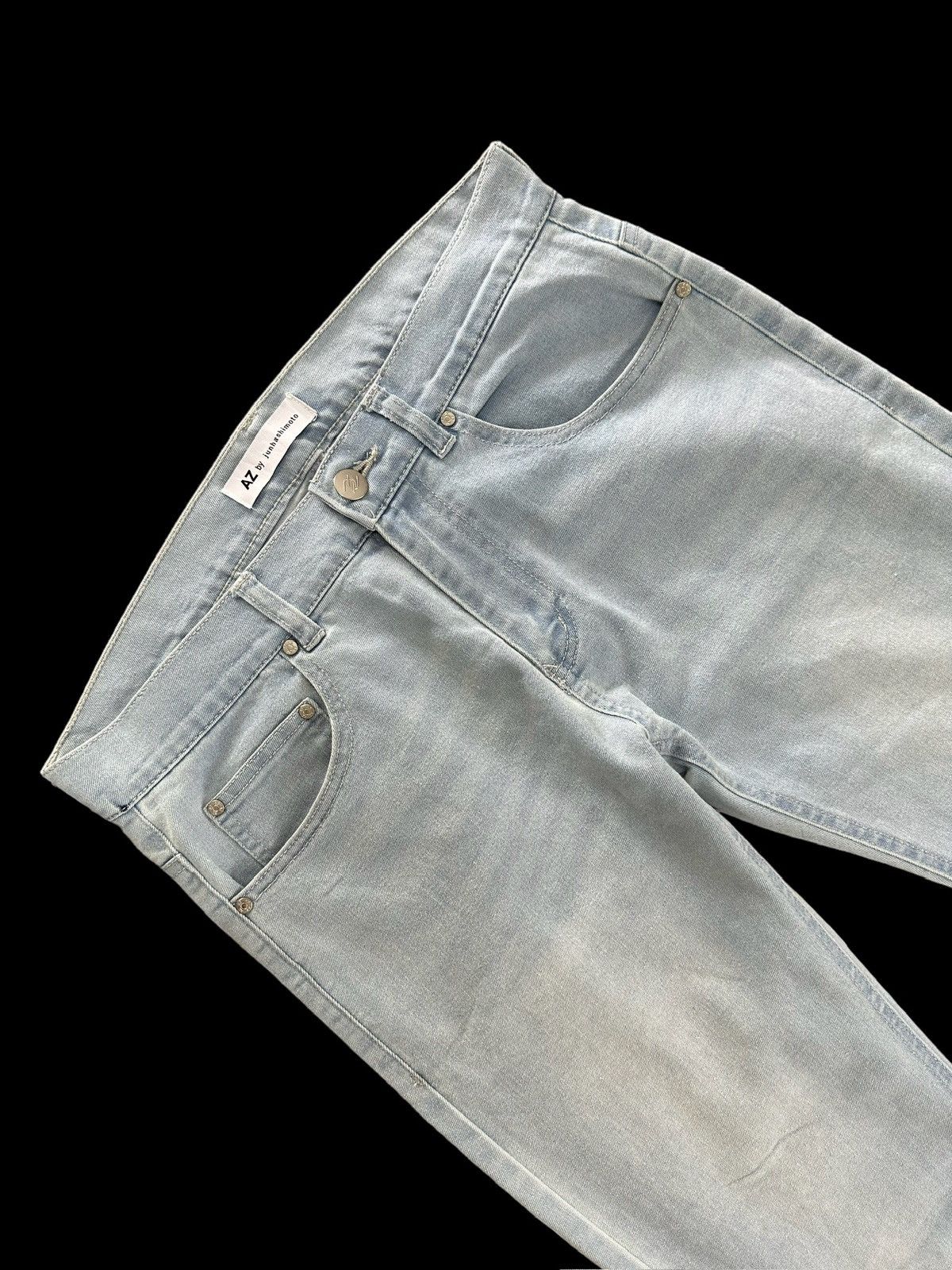 AZ by junhashimoto × Japanese Brand × junhashimoto SS18- AZ by Junhashimoto light denim Size US 31 - 5 Thumbnail