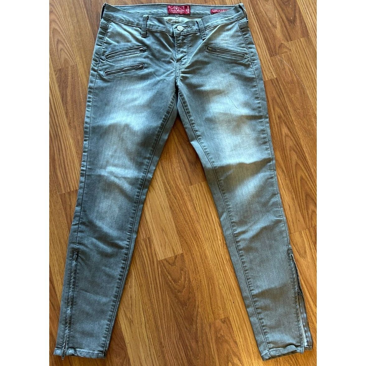 Lucky Brand Lucky Brand Womens Jeans - Light Blue, Size 4/27, 29" Inseam Size 27" / US 4 / IT 40 - 1 Thumbnail