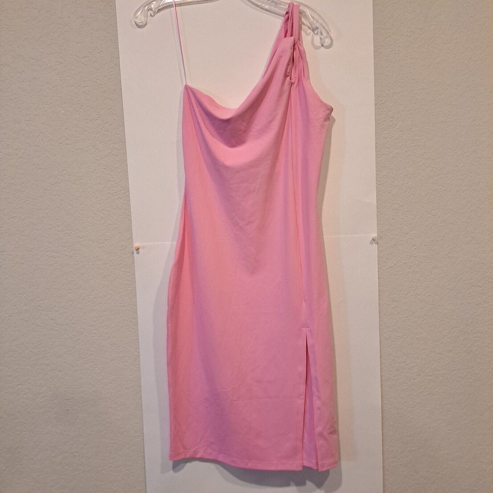 Susana Monaco Revolve Susana Monaco One Arm Dress In Ballerina Pink Sz L Size L / US 10 / IT 46 - 6 Thumbnail