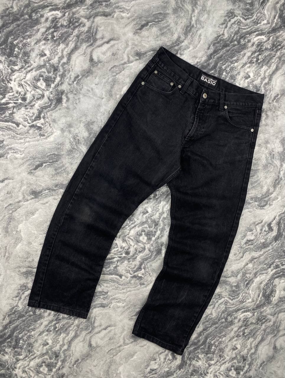 Dolce & Gabbana Vintage Dolce Gabbana Basic Big Logo Denim Jeans Size US 32 / EU 48 - 7 Thumbnail