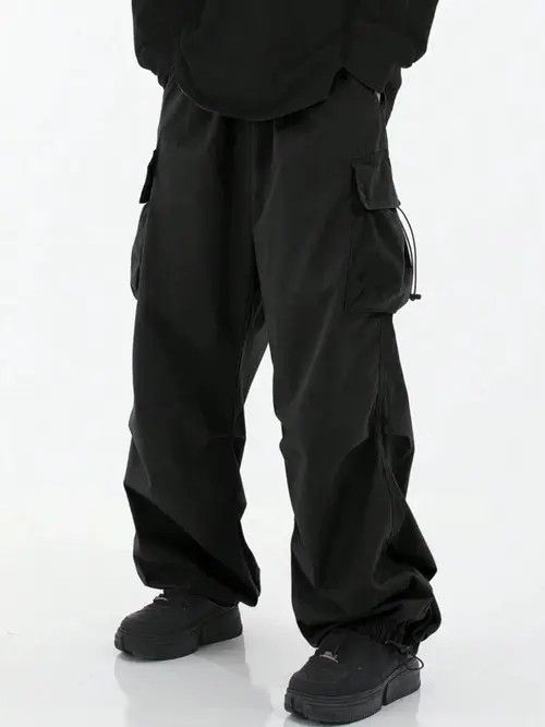 Japanese Brand Parachute Multi-Pocket Sweatpants Gorpcore Cargo Size US 32 / EU 48 - 4 Thumbnail