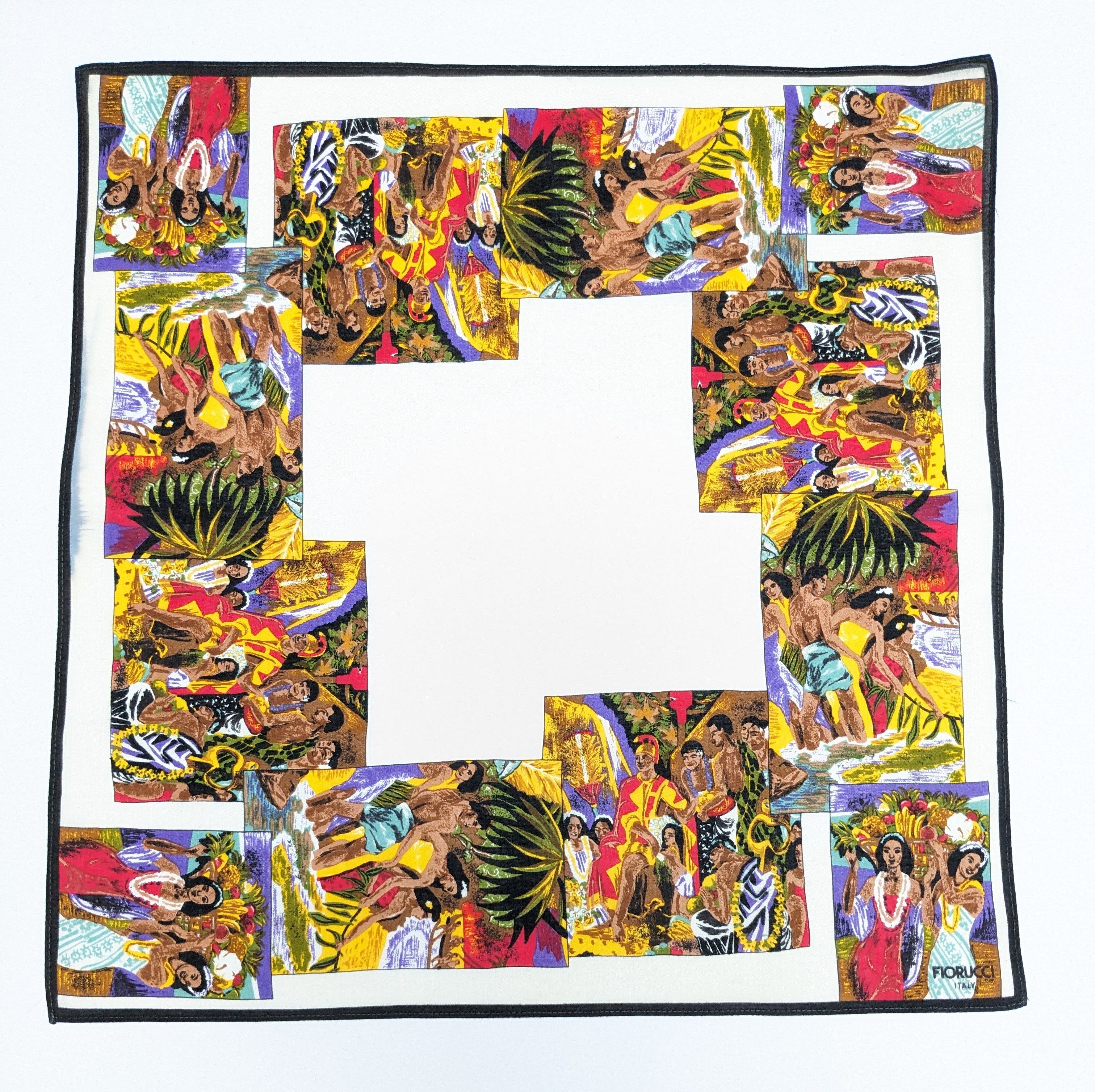 Fiorucci Fiorucci Italy Rare Tropical Tiki Polynesian Island Size ONE SIZE - 3 Thumbnail