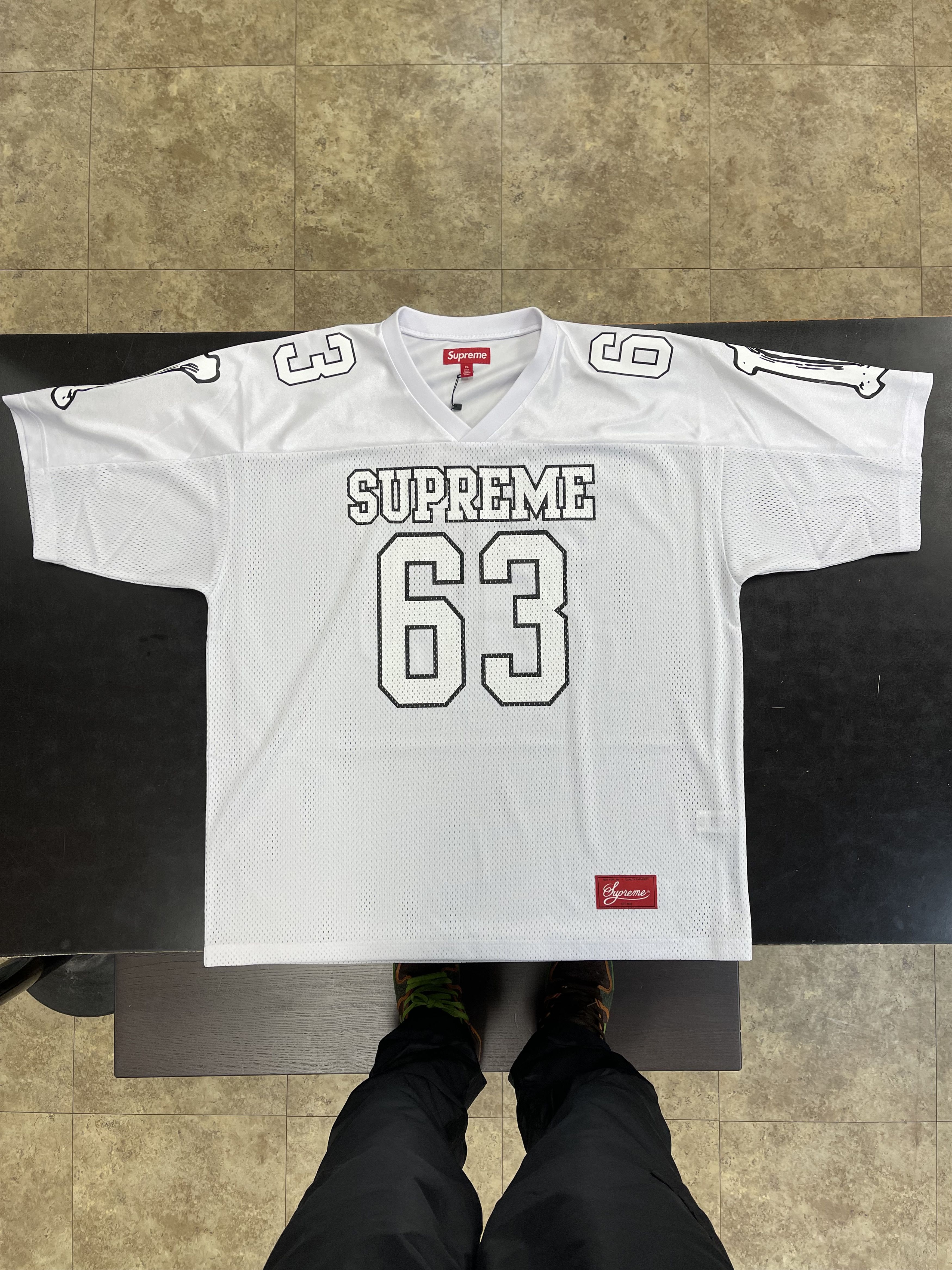 Supreme Bones Football Jersey /