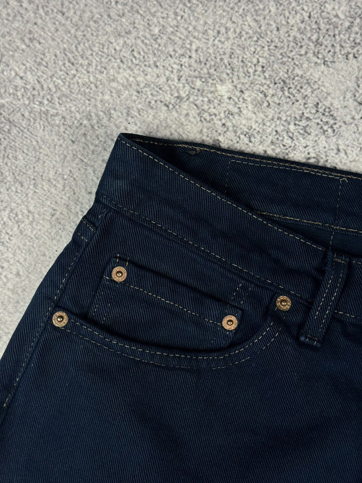 Levi's × Vintage Levis 554 Vintage Made In USA Blue Jeans Size US 33 - 10 Thumbnail