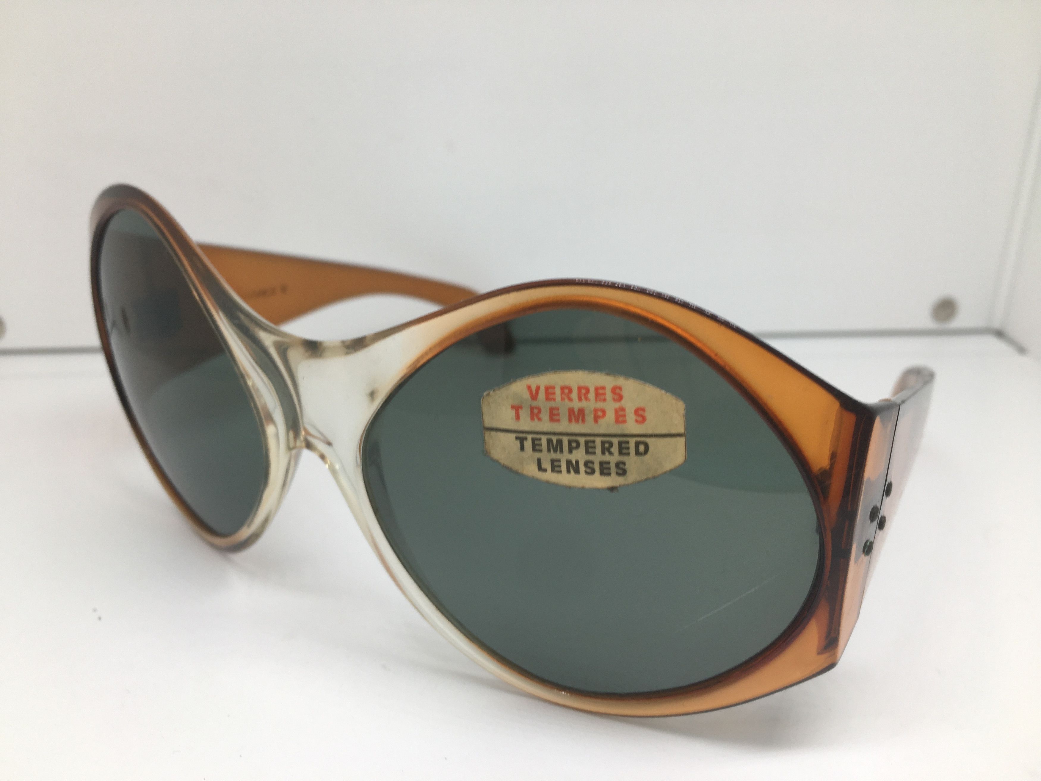 Vintage Vintage Handmade Sunglasses Frame Tempered Glass Lens France Size ONE SIZE - 3 Thumbnail