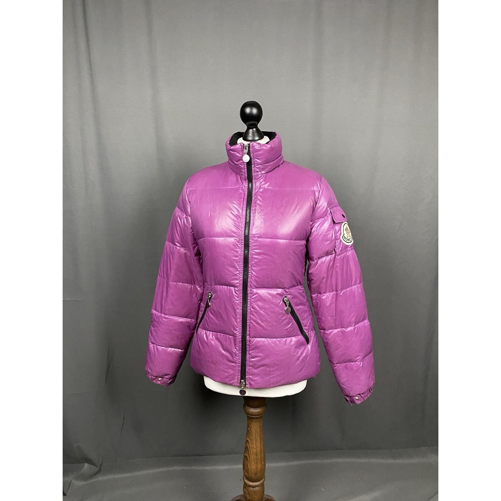 Moncler Moncler Badia Vintage Women's Pink Purple Down Insulated Puf Size S / US 4 / IT 40 - 2 Thumbnail