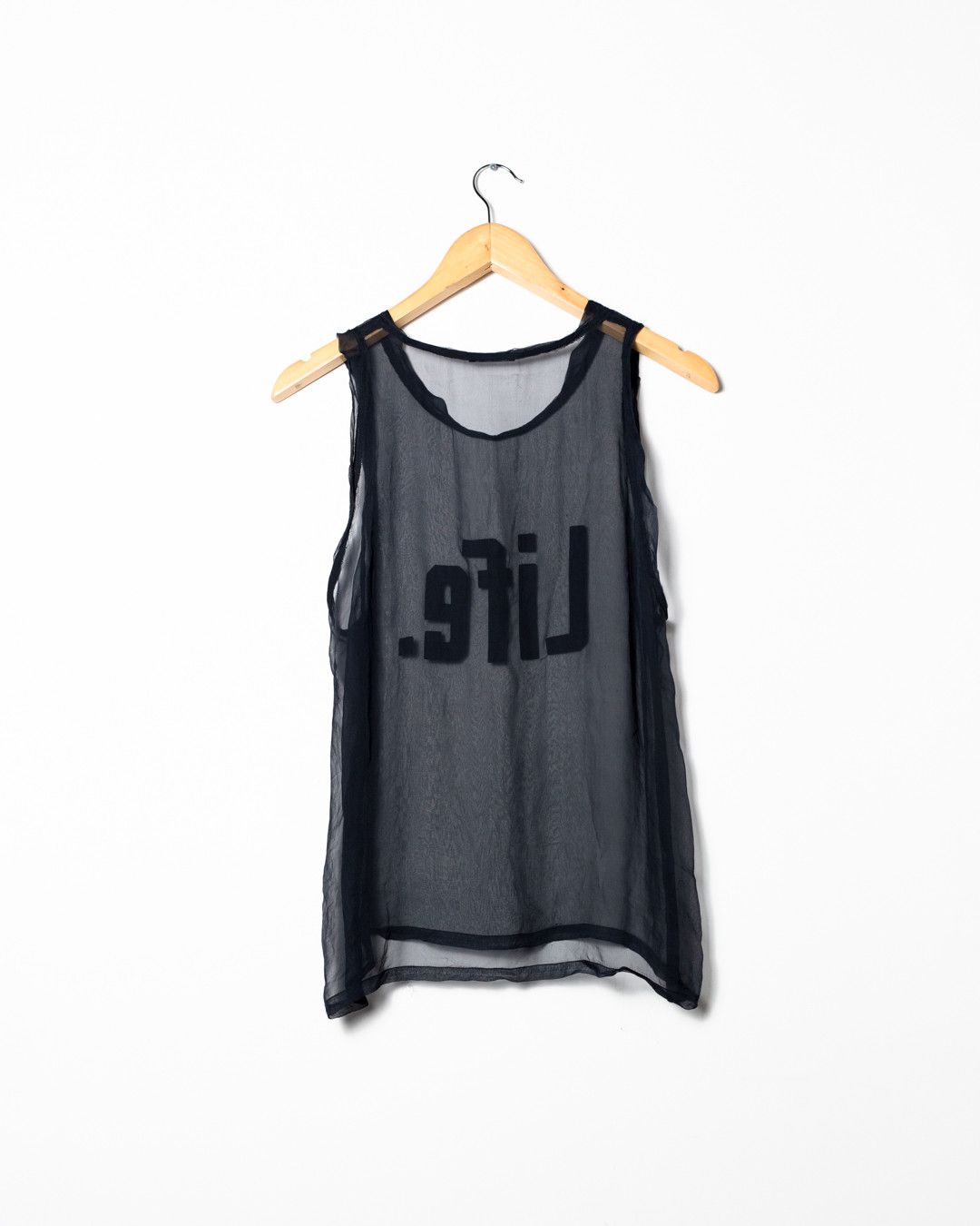Ann Demeulemeester SS03 Life silk chiffon tank Size US S / EU 44-46 / 1 - 6 Thumbnail