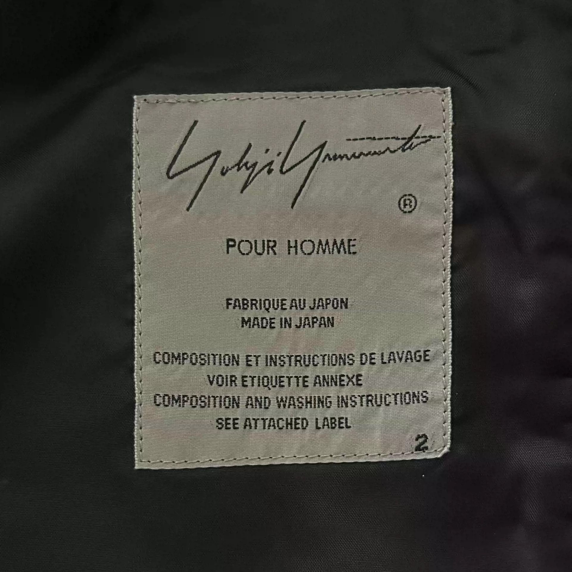 Yohji Yamamoto Yohji Yamamoto 19aw Pocket Wool JKT-2505 Size US M / EU 48-50 / 2 - 4 Thumbnail