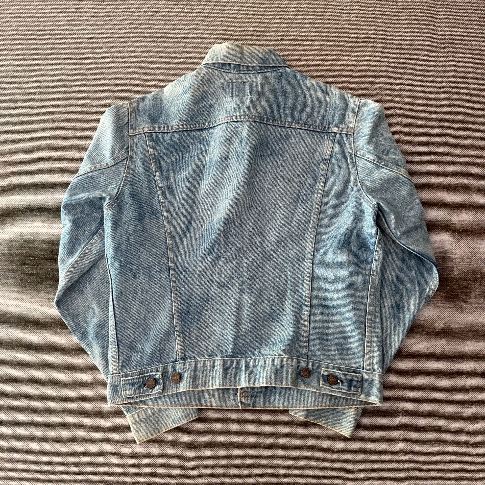 Levi's Vintage Clothing Levi's LVC 71205 0213 USA Washed Denim Jacket Size US XS / EU 42 / 0 - 2 Thumbnail