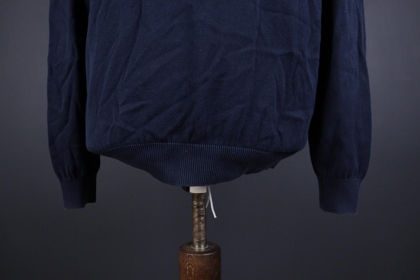 Lacoste Lacoste Blue Cotton Knit Long Sleeve Sweater Size 5 / L Size US L / EU 52-54 / 3 - 7 Thumbnail