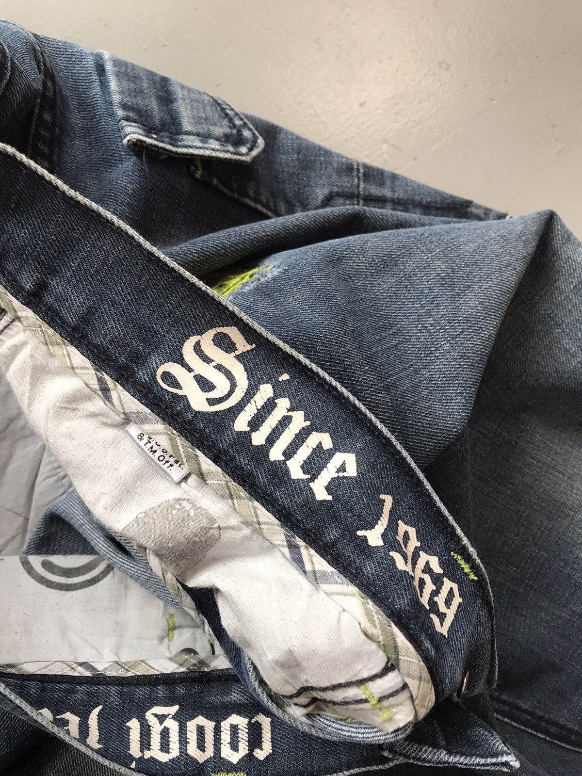 Coogi × Vintage Vintage Coogi SpellOut embroidered denim Size US 39 - 9 Thumbnail