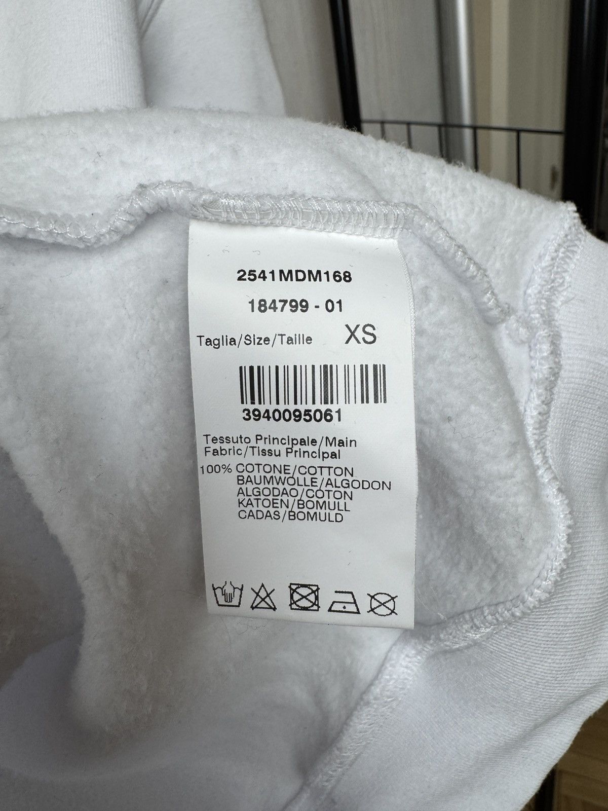 MSGM MSGM Milano white center logo turtleneck sweatshirt Size XS / US 0-2 / IT 36-38 - 10 Thumbnail