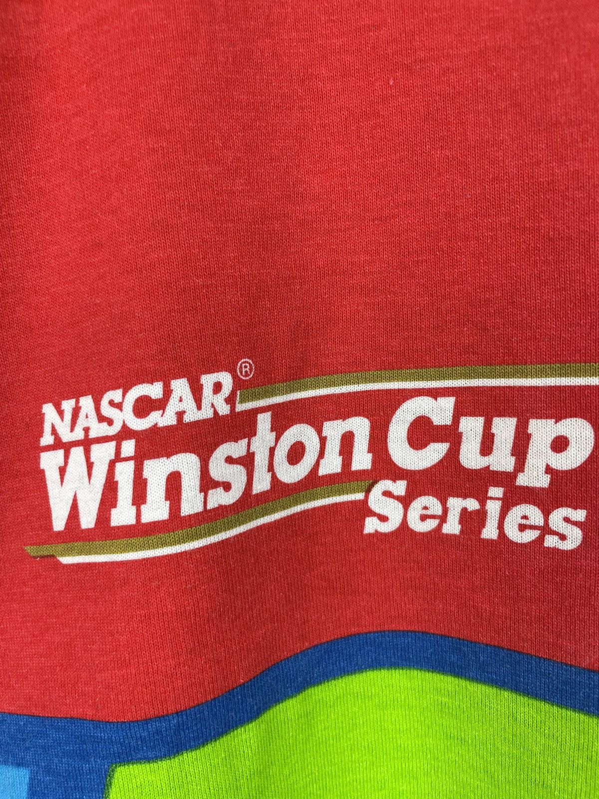 DuPont Vintage 90s Nascar Winston Cup Series Jeff Gordon t shirt Size US XXL / EU 58 / 5 - 7 Thumbnail
