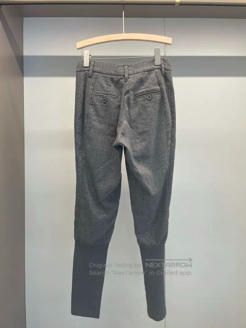 Brunello Cucinelli Brunello Cucinelli Grey Wool Drawstring Casual Pants Size 26" / US 2 / IT 38 - 2 Thumbnail