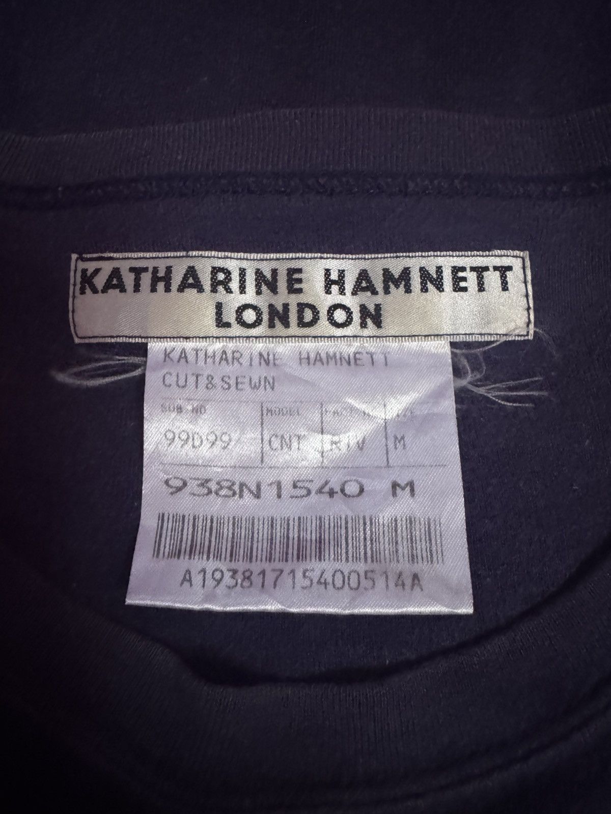 Katharine Hamnett London Nelson Mandela Katharine Hamnett London T-Shirts Size US S / EU 44-46 / 1 - 4 Thumbnail