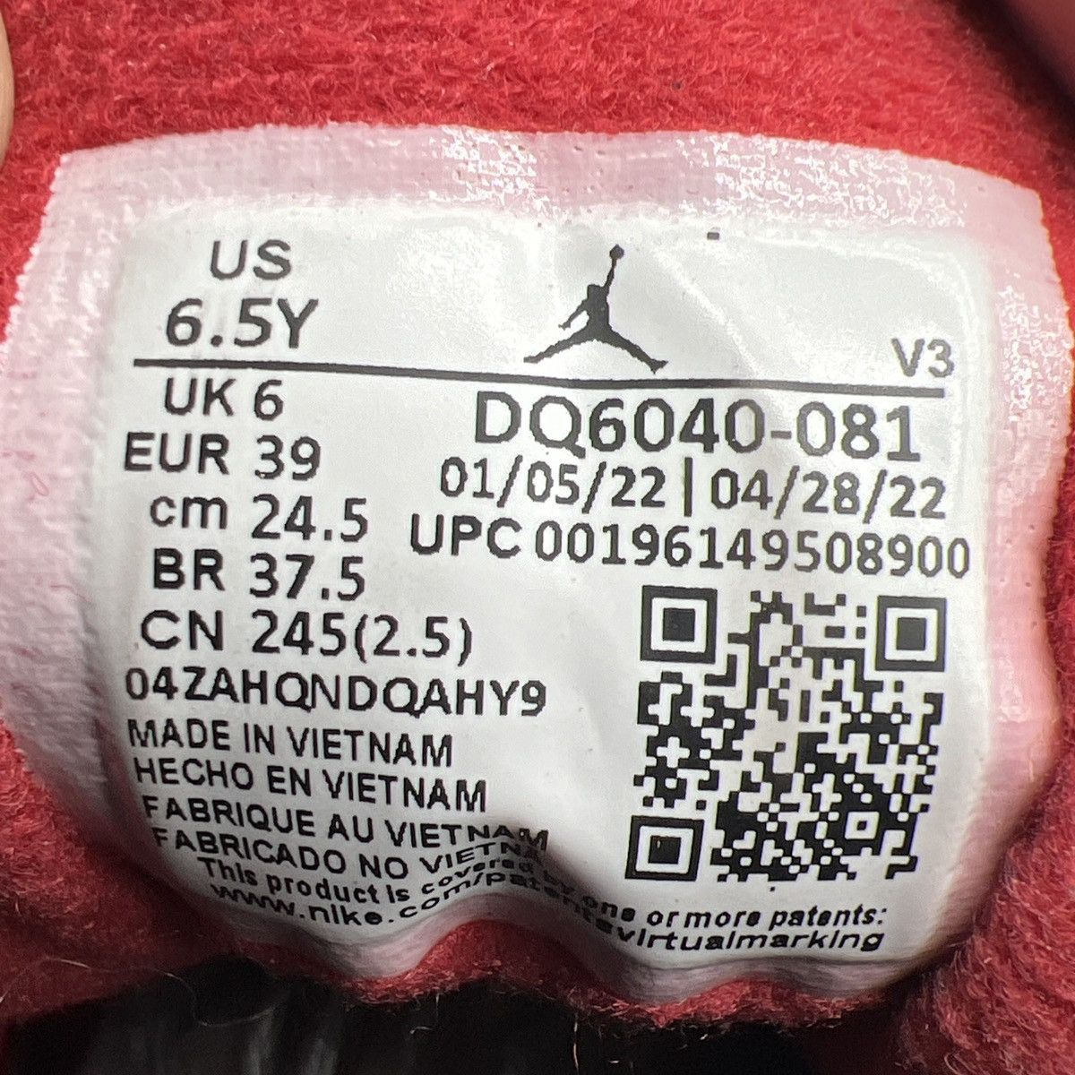 Jordan Brand Air Jordan 7 Citrus Size US 6.5 / EU 39-40 - 8 Thumbnail