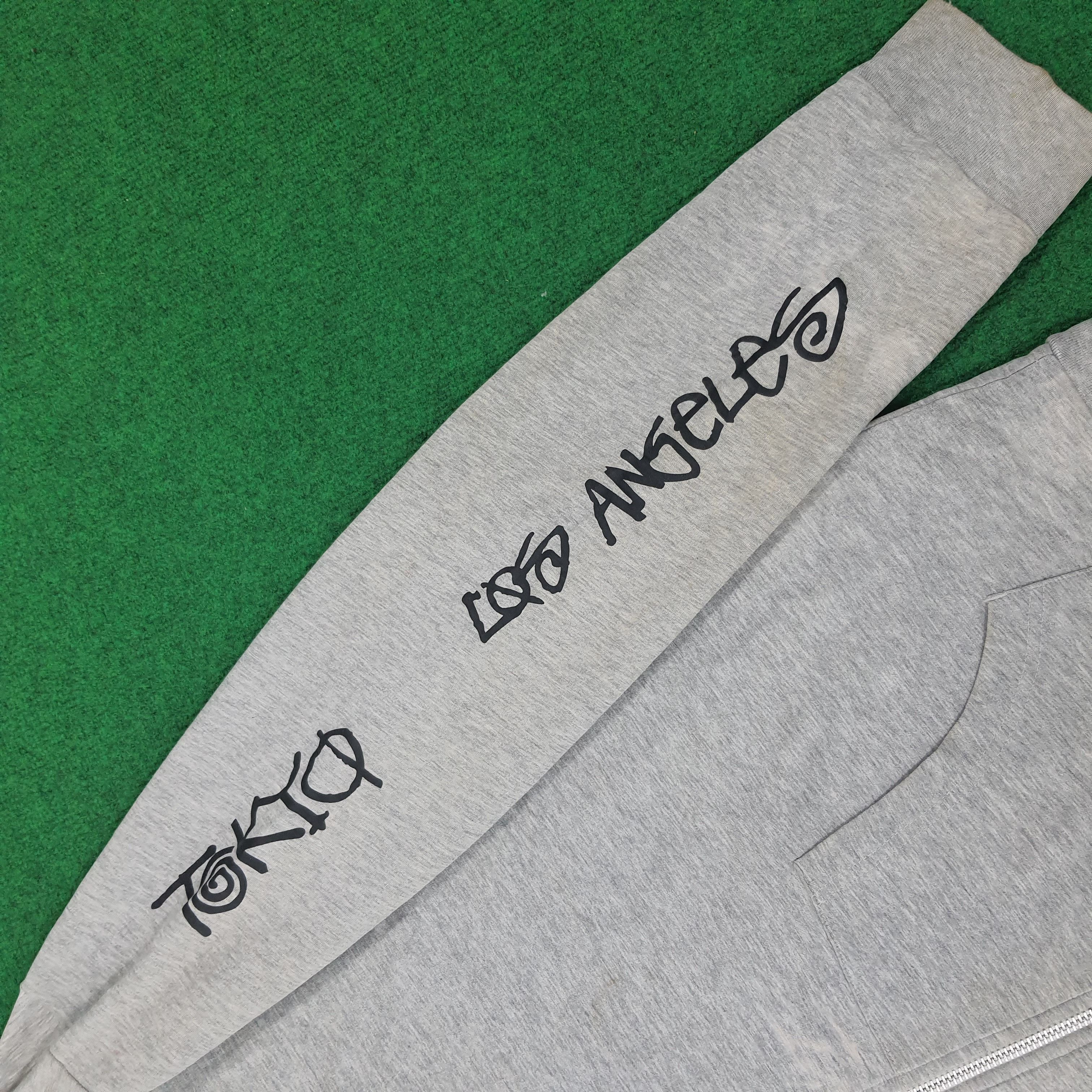 Stussy × Vintage Vintage Stussy Authentic Signature Logo Zipper Hoodie Size US M / EU 48-50 / 2 - 4 Thumbnail