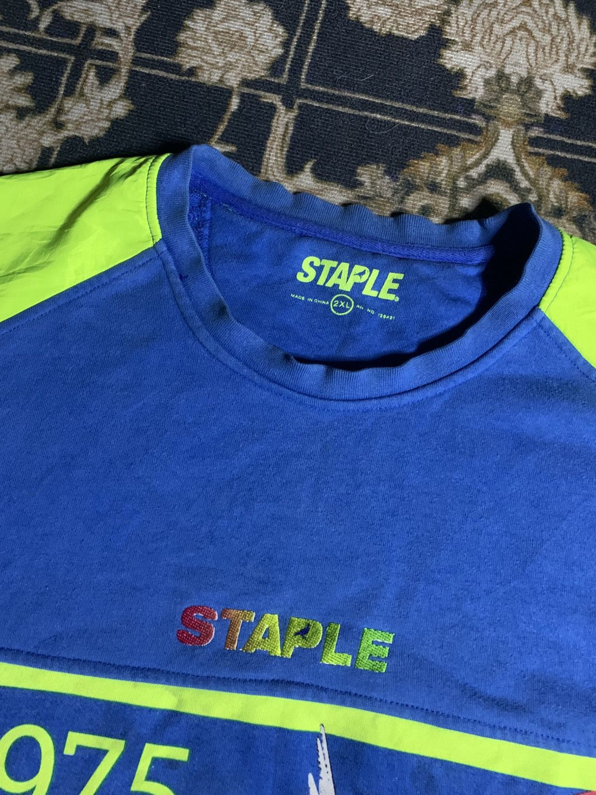 Staple Staple Pigeon Sweater Colorful Crewneck Pullover Sweatshirt Size US XXL / EU 58 / 5 - 4 Thumbnail
